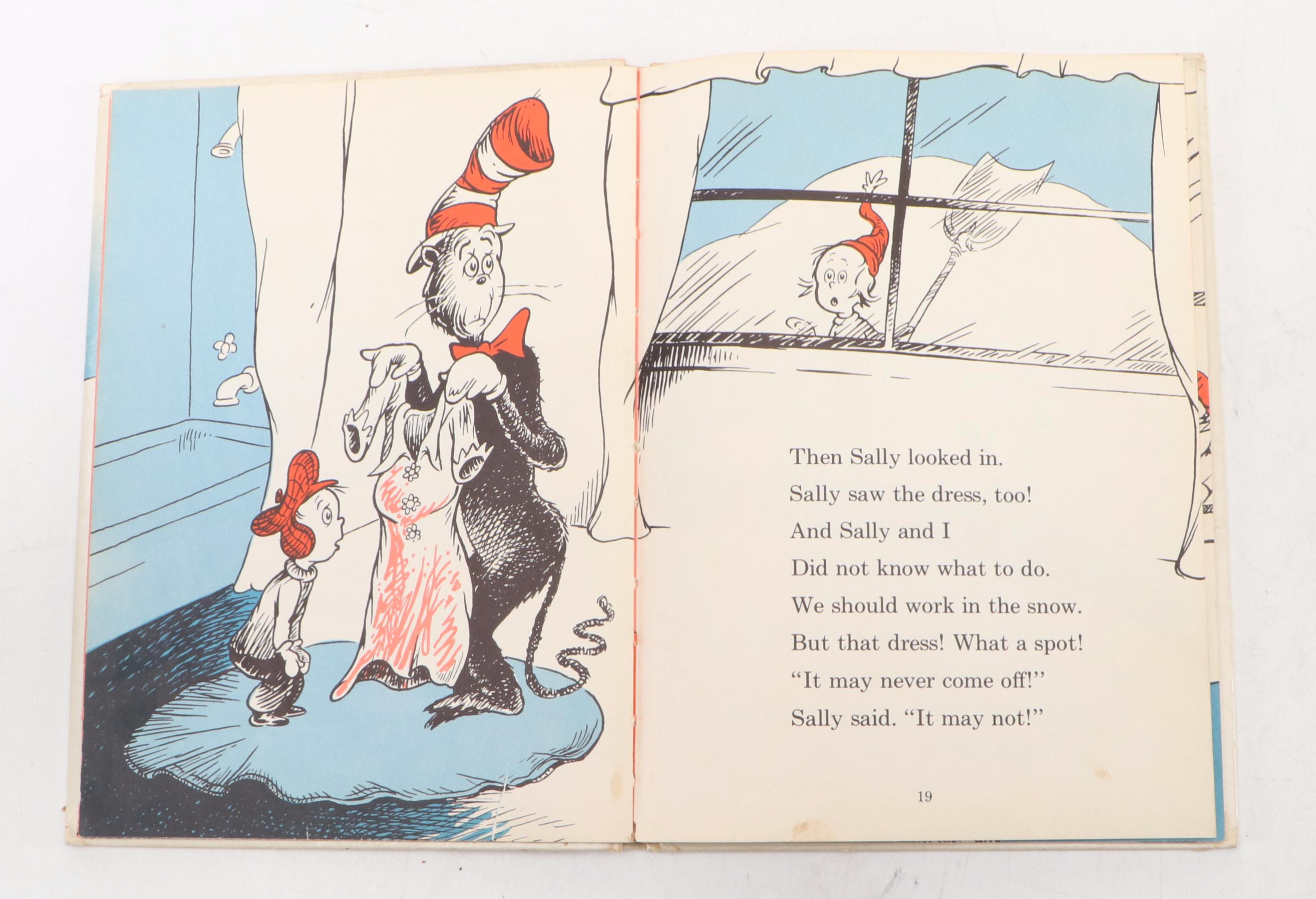 First Printing "The Cat in the Hat Comes Back" by Dr. Seuss, 1958
