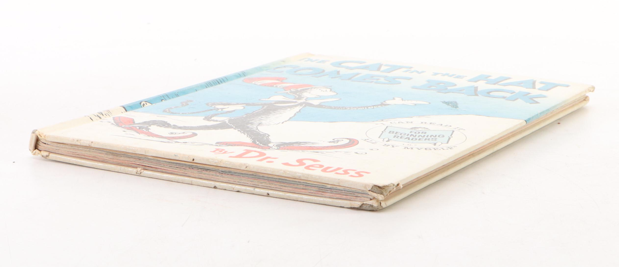 First Printing "The Cat in the Hat Comes Back" by Dr. Seuss, 1958