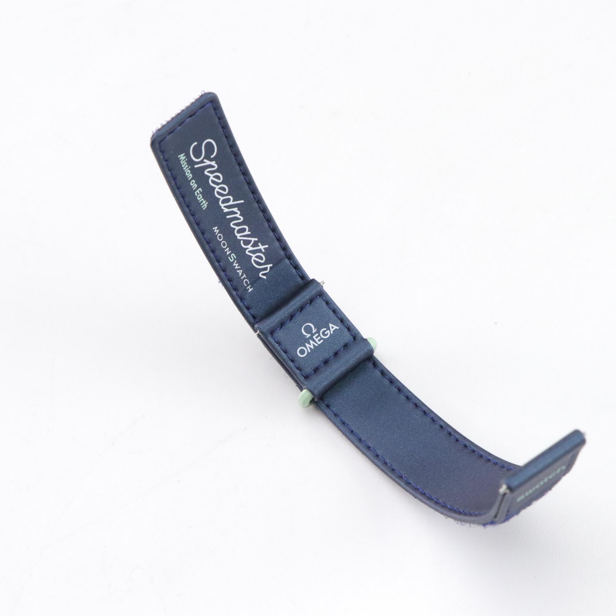 Omega X Swatch Moonswatch Mission on Earth Bioceramic Quartz Watch