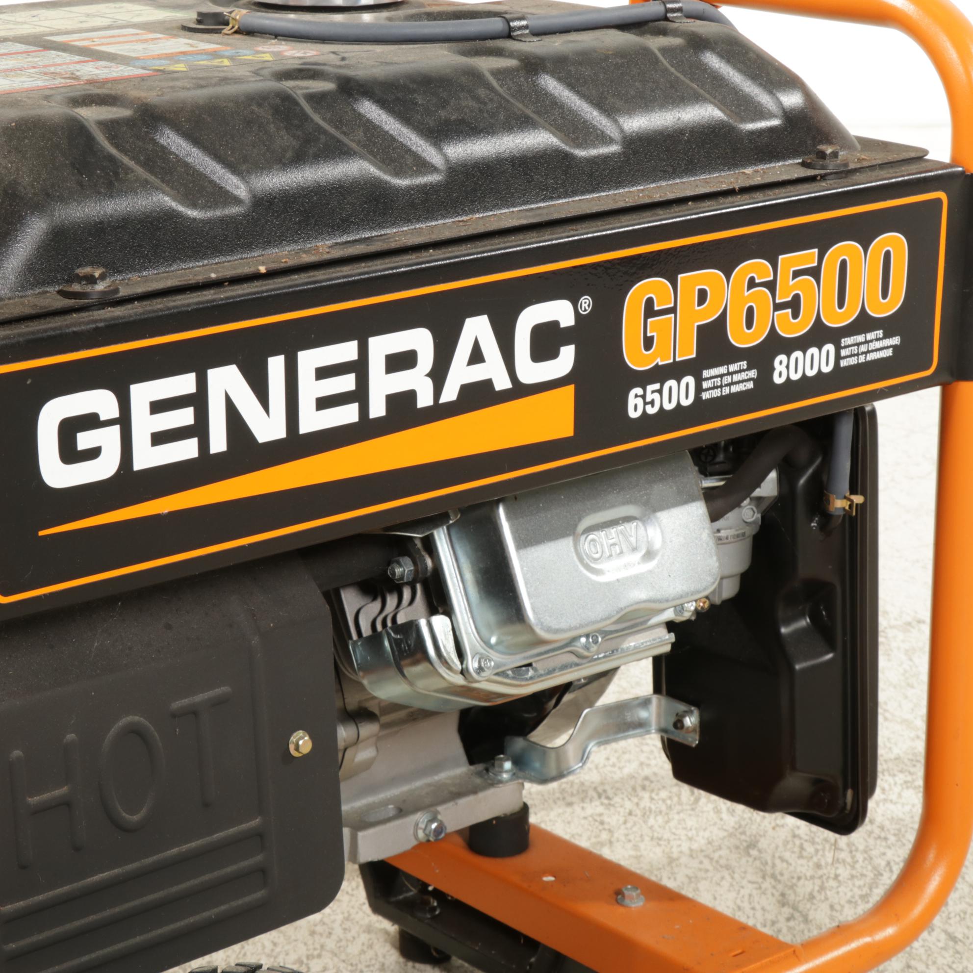 General GP6500 Portable Gas Powered Generator