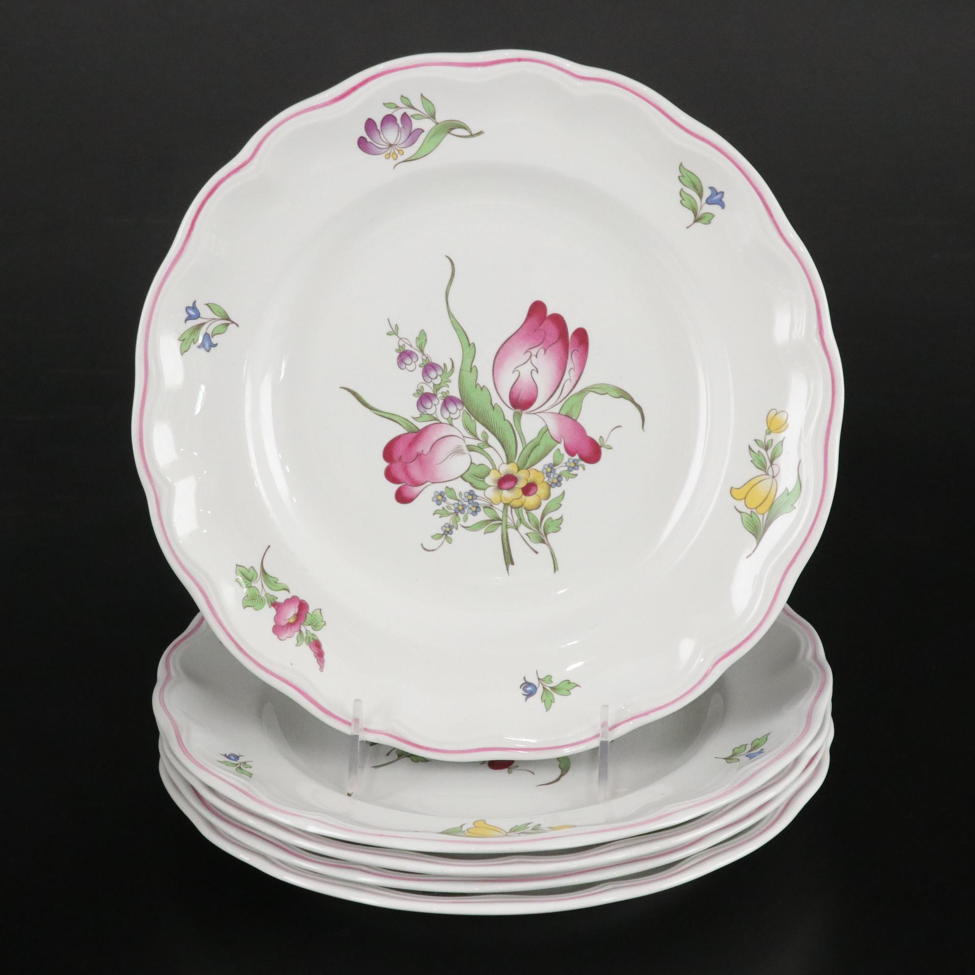 Spode "Marlborough Sprays" Stone China Plates, Teacups & More
