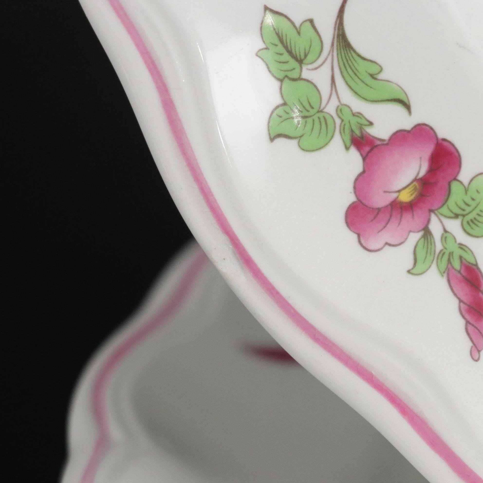 Spode "Marlborough Sprays" Stone China Plates, Teacups & More