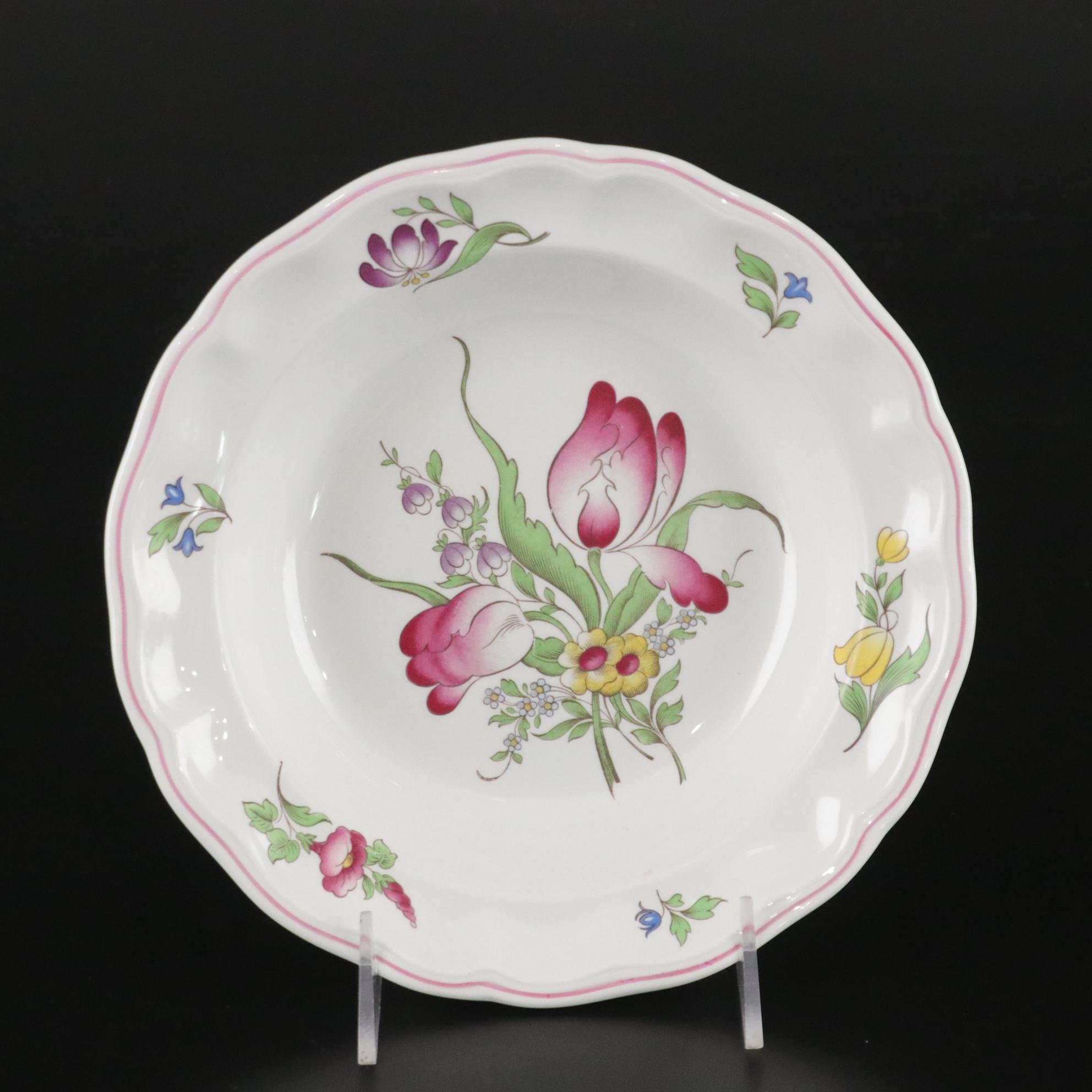 Spode "Marlborough Sprays" Stone China Plates, Teacups & More