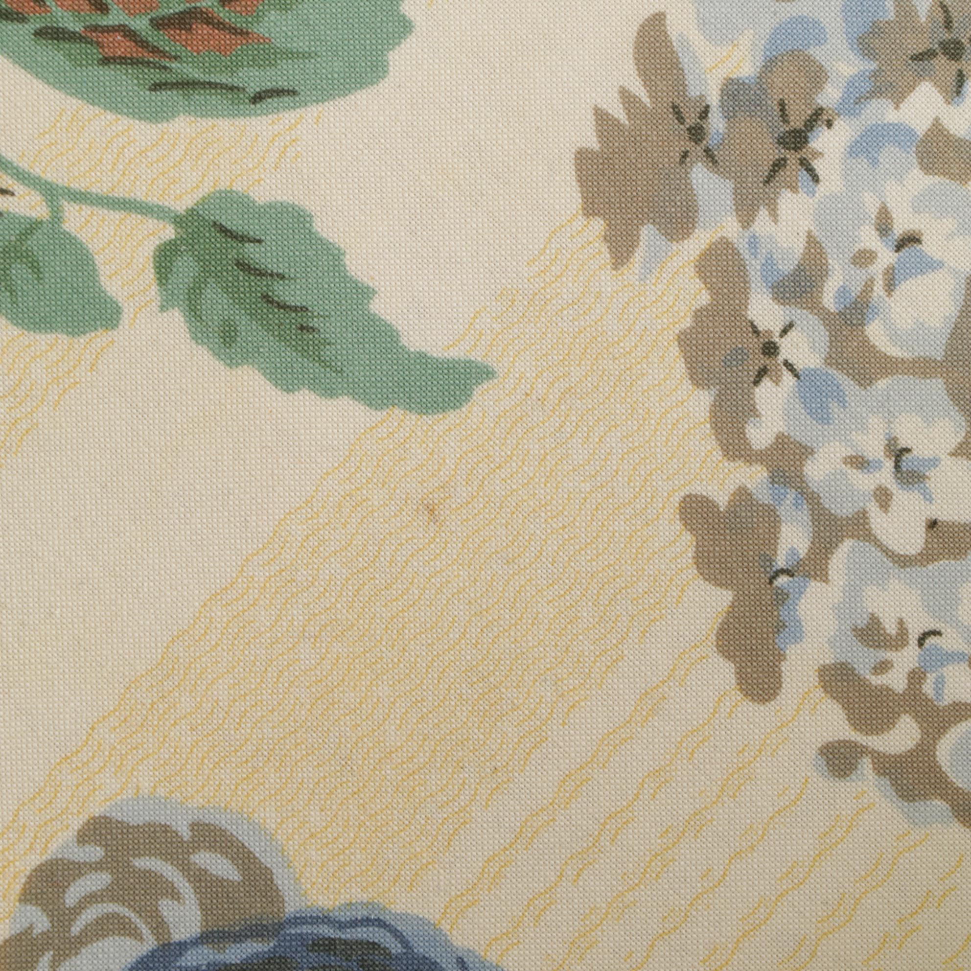 Chippendale Style Camel Back Loveseat with Custom Upholstery