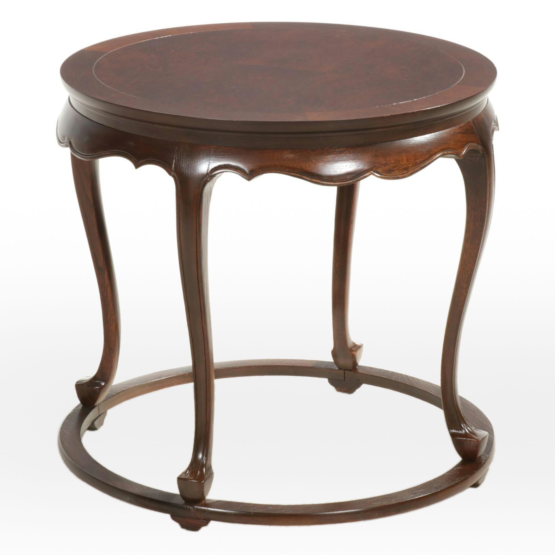 Baker Furniture Mahogany Center Table, Late 20th Century
