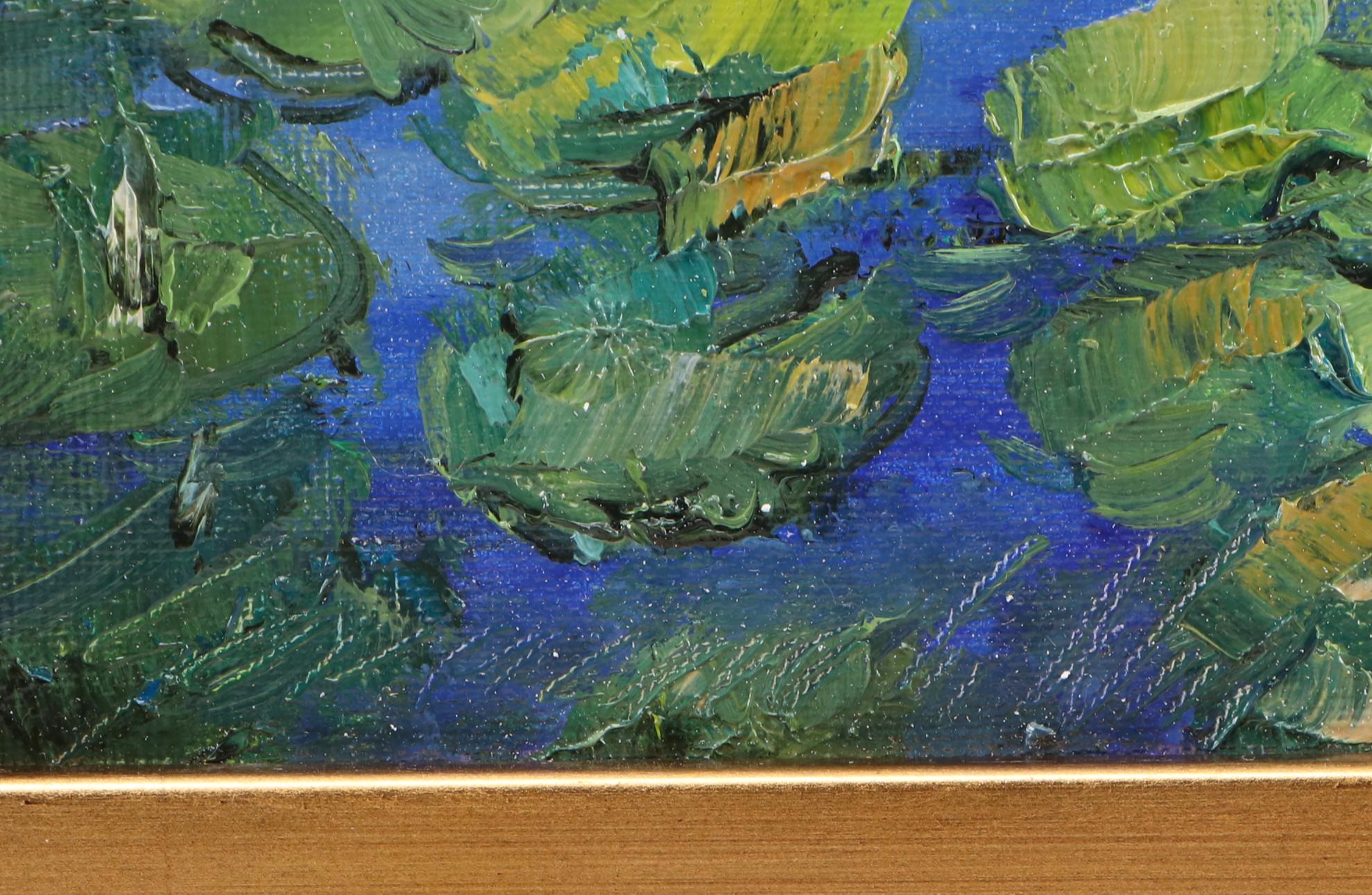 Garncarek Aleksander Pond Landscape Oil Painting, 2025