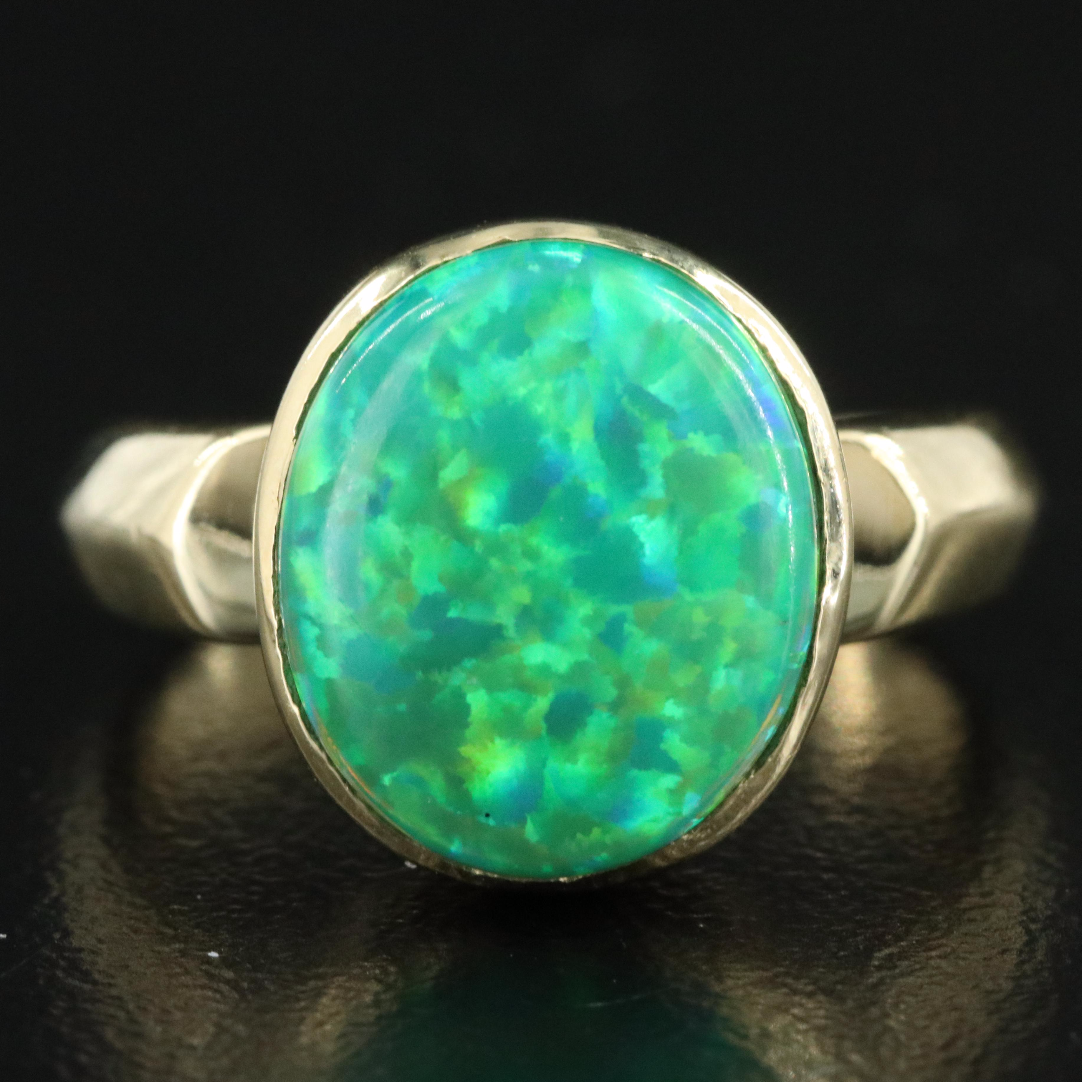 14K Opal Ring