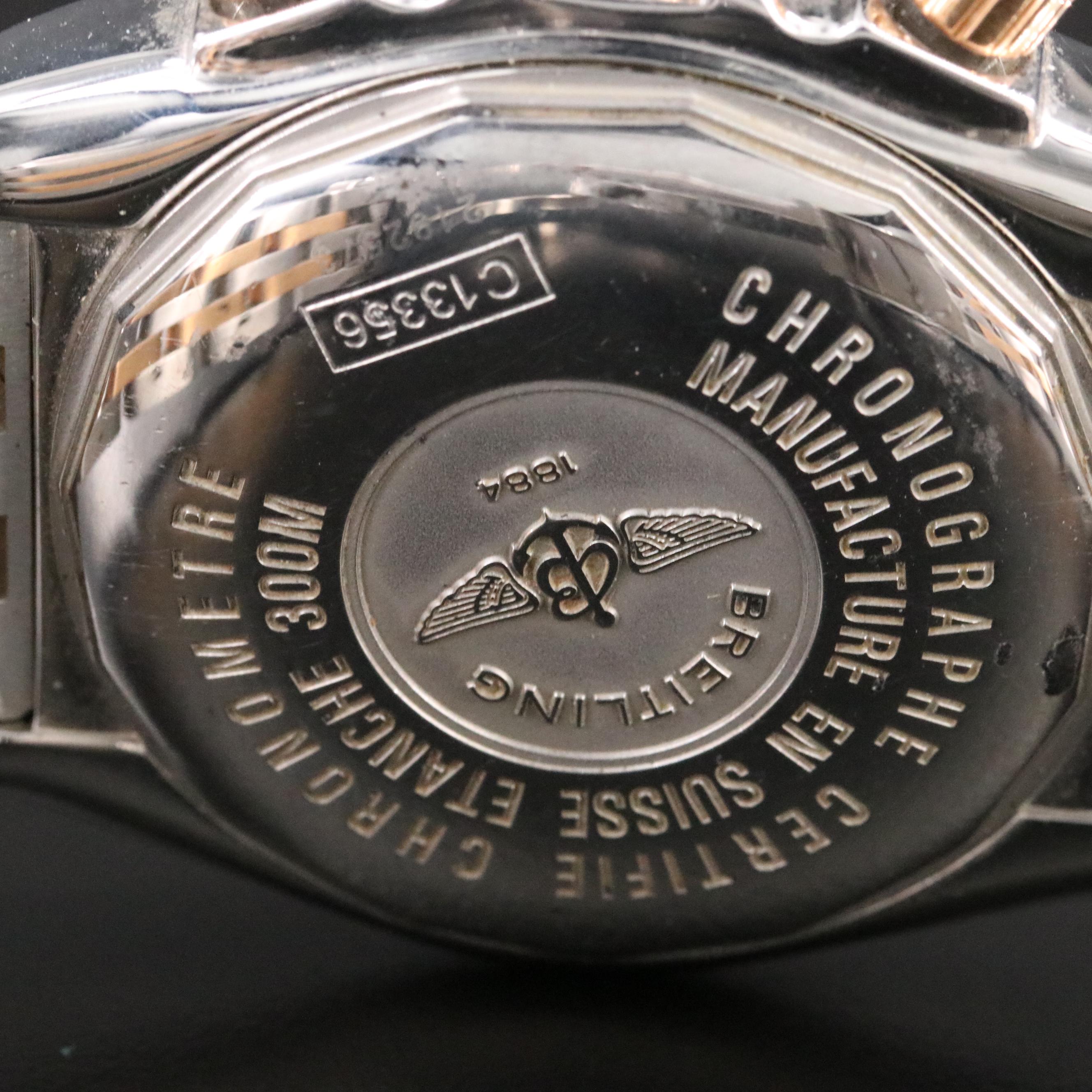 Breitling Chronomat Evolution C13356 Two-Tone 44mm Automatic Watch