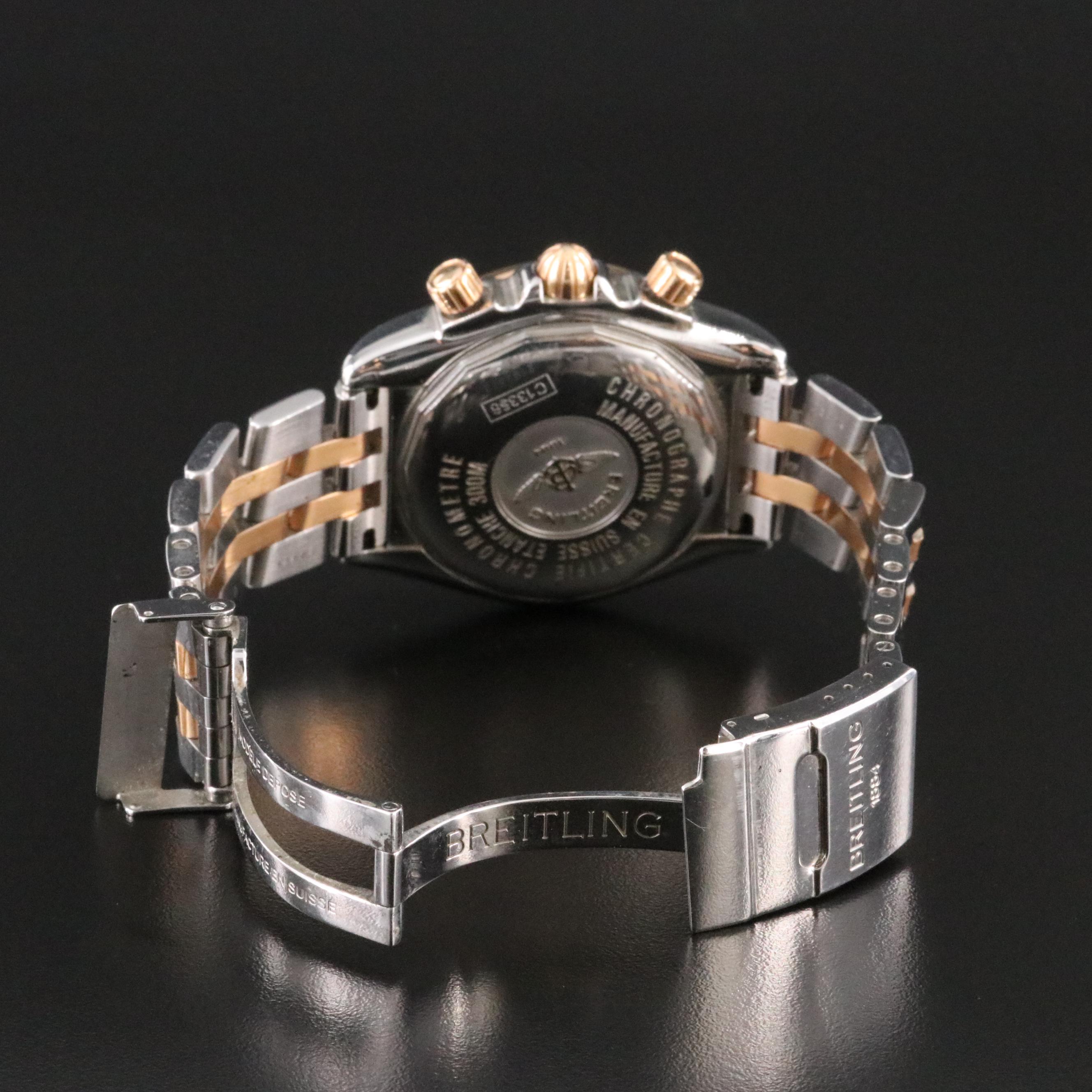 Breitling Chronomat Evolution C13356 Two-Tone 44mm Automatic Watch