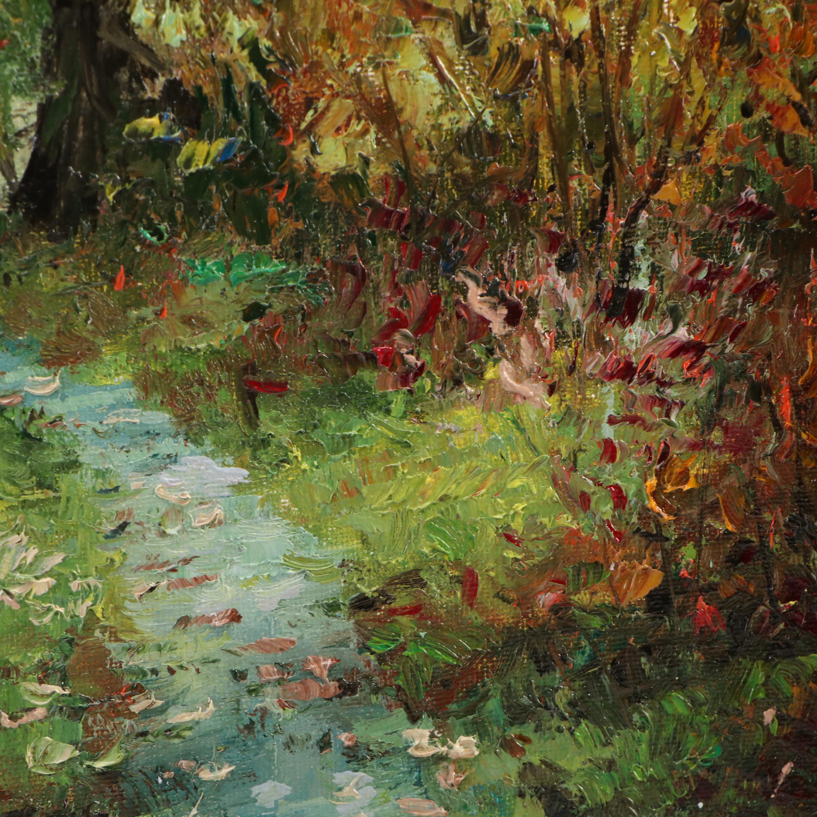 Garncarek Aleksander Forest Landscape Oil Painting, 2025