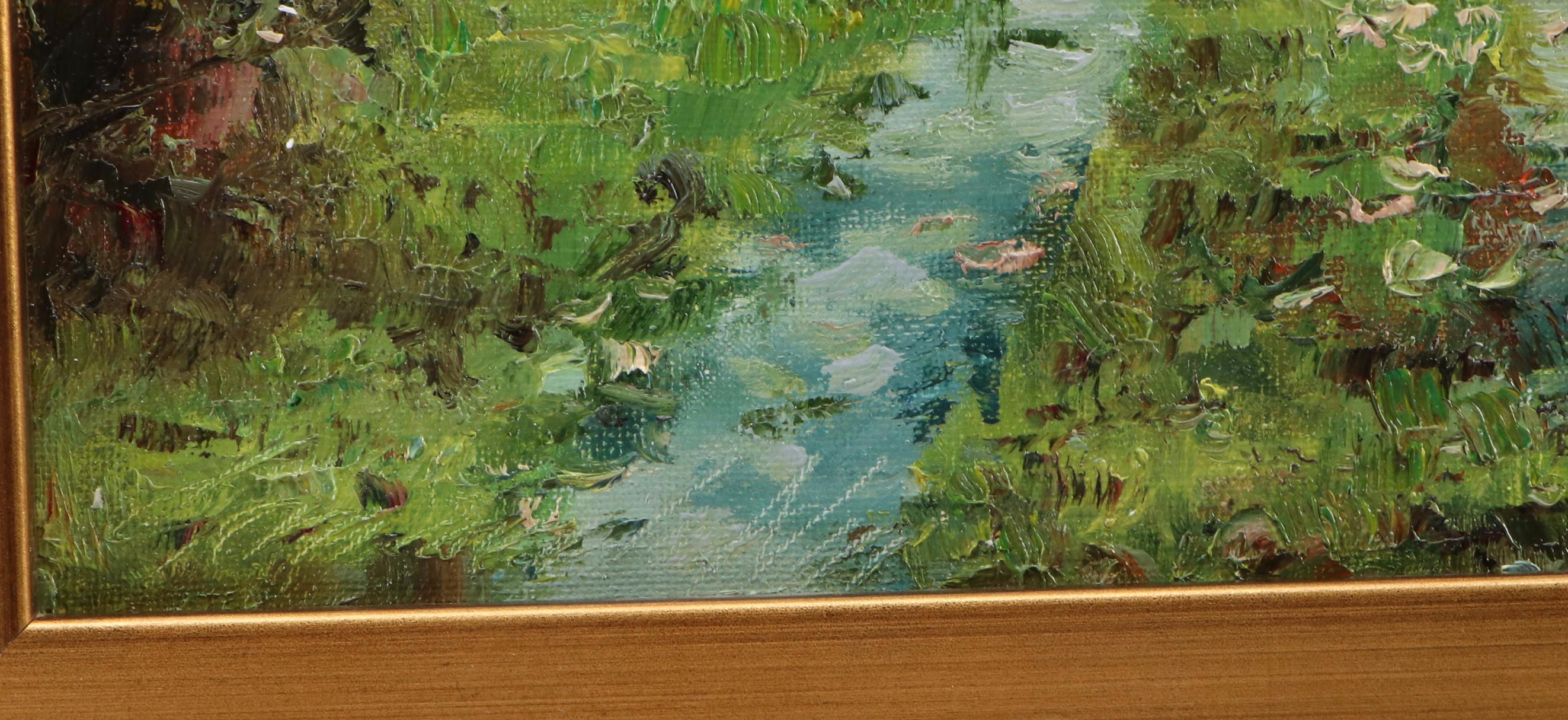 Garncarek Aleksander Forest Landscape Oil Painting, 2025