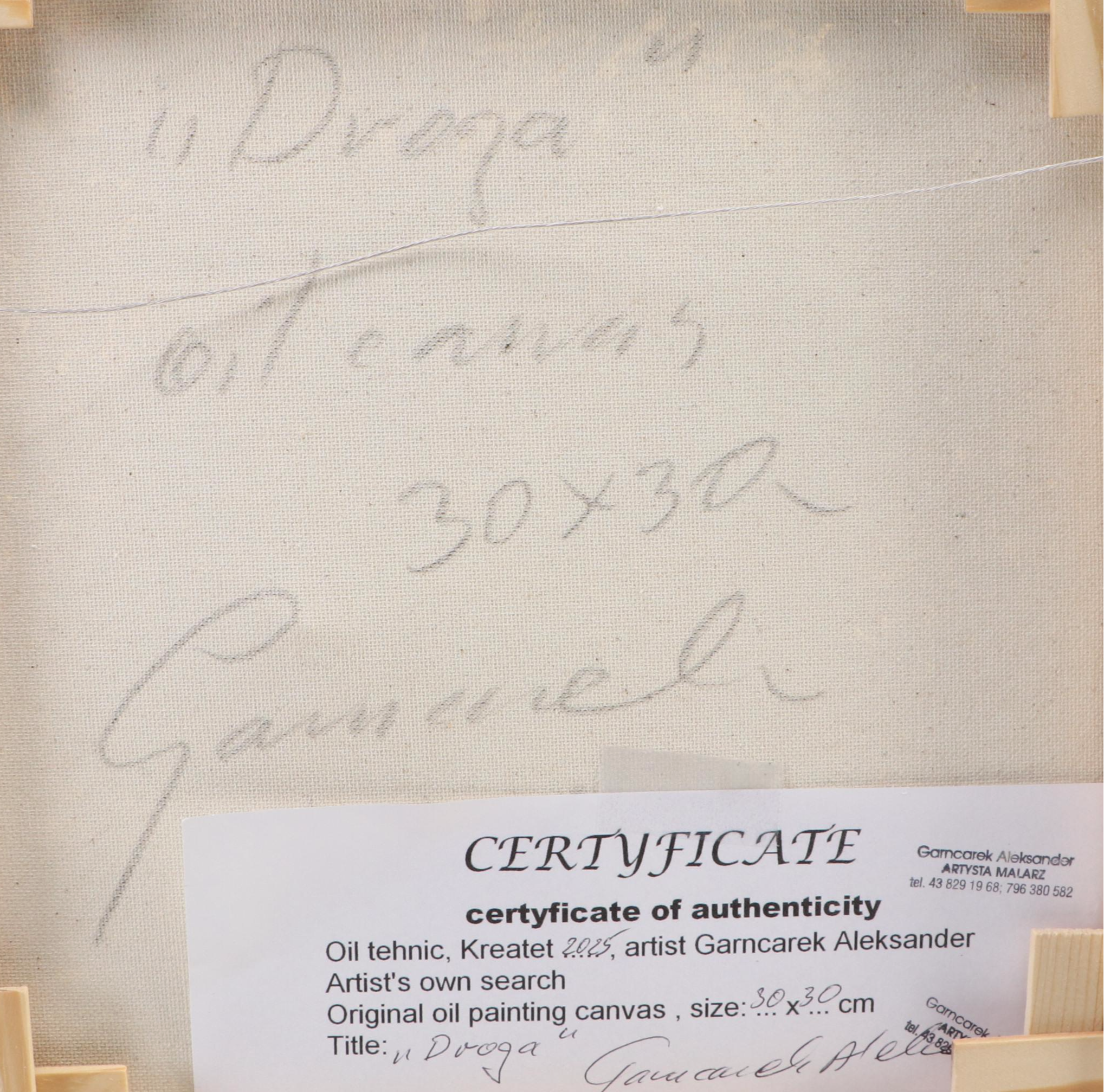 Garncarek Aleksander Forest Landscape Oil Painting, 2025