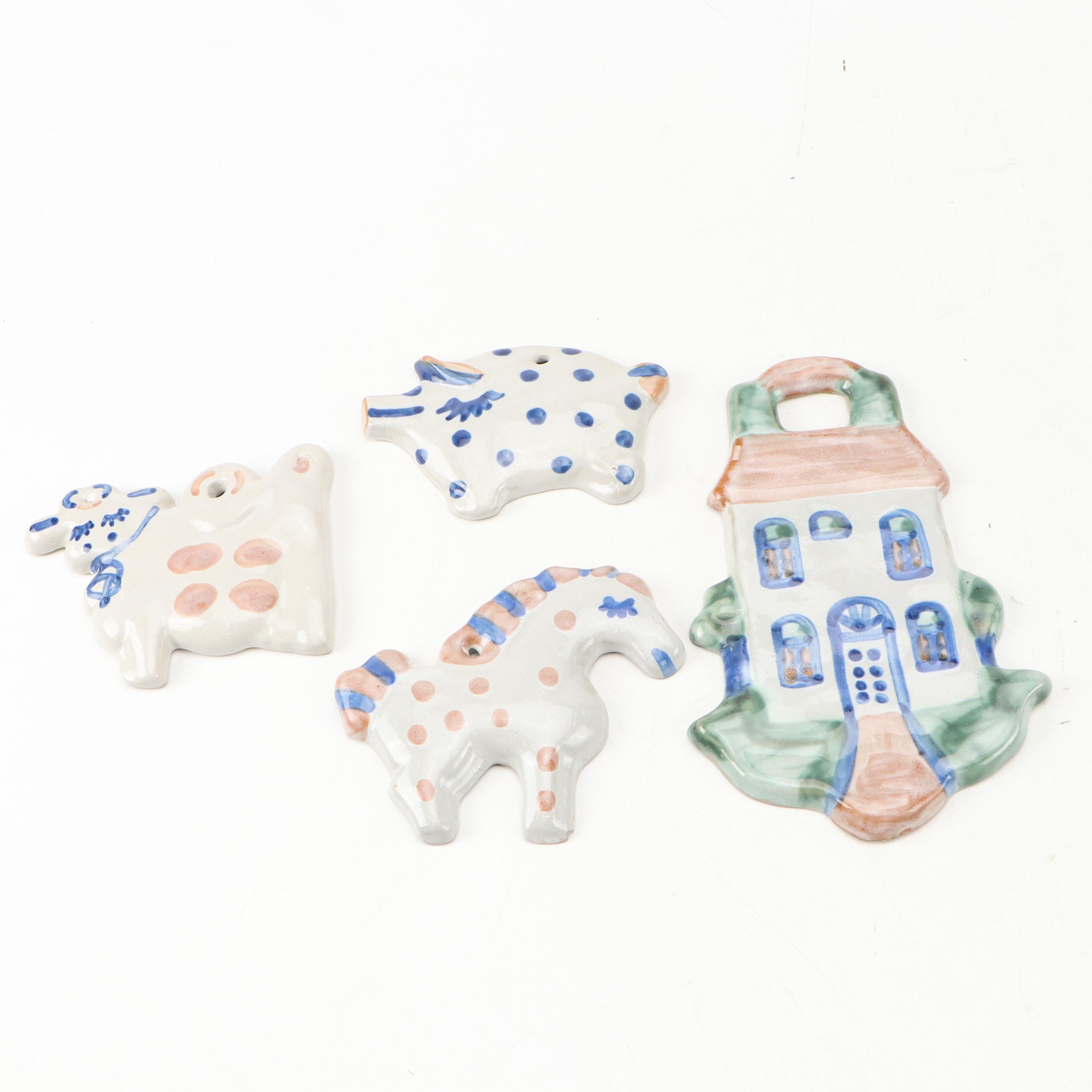 M.A. Hadley Stoneware Tableware and Plaques