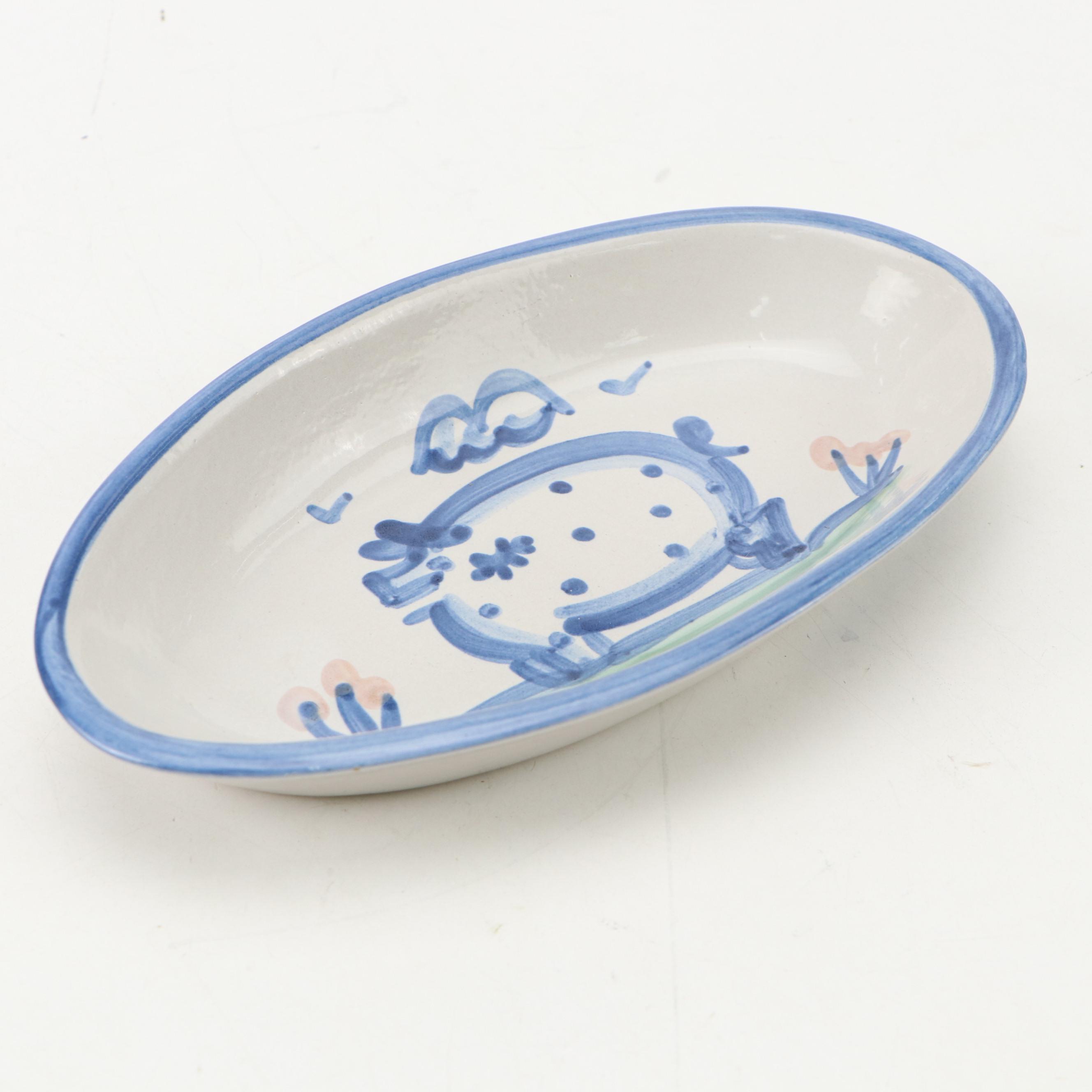 M.A. Hadley Stoneware Tableware and Plaques