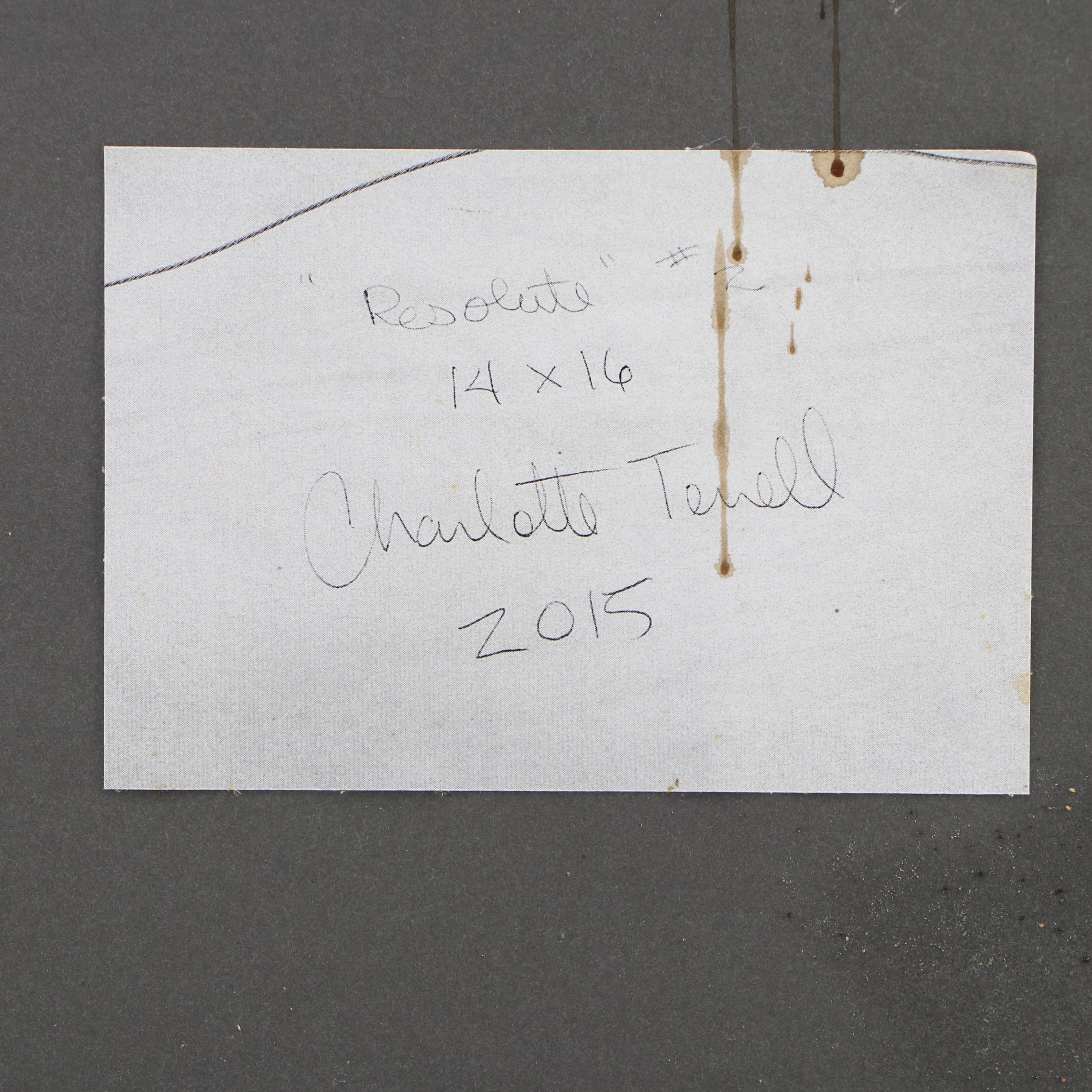 Charlotte Terrell Landscape Oil Painting "Resolute #2," 2015