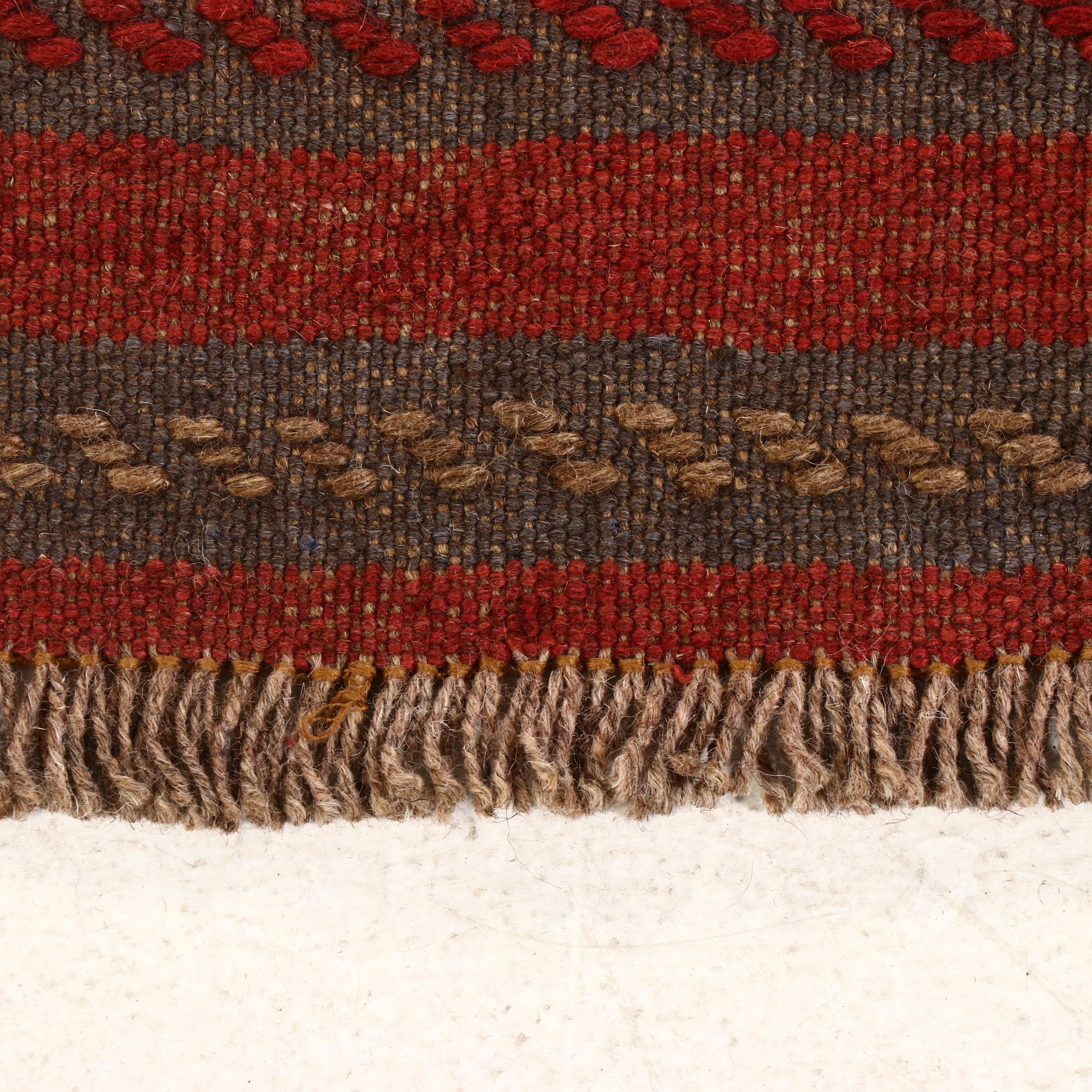 2'1 x 8'2 Handwoven Afghan Mashwani Carpet Runner