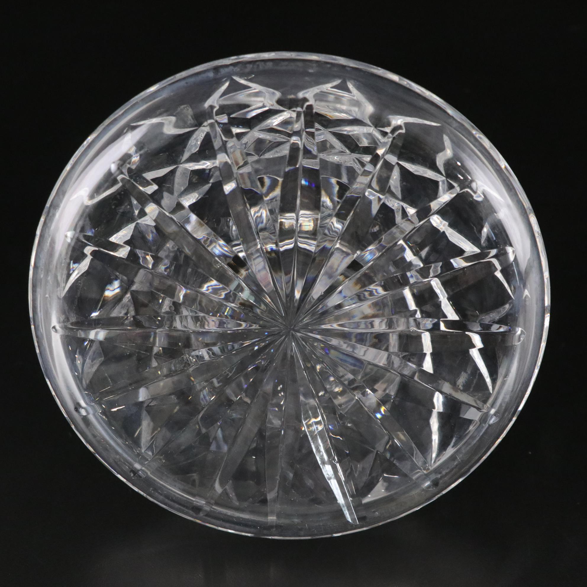 Waterford Cut Crystal Mini "Lismore" Ships Decanter with Stopper