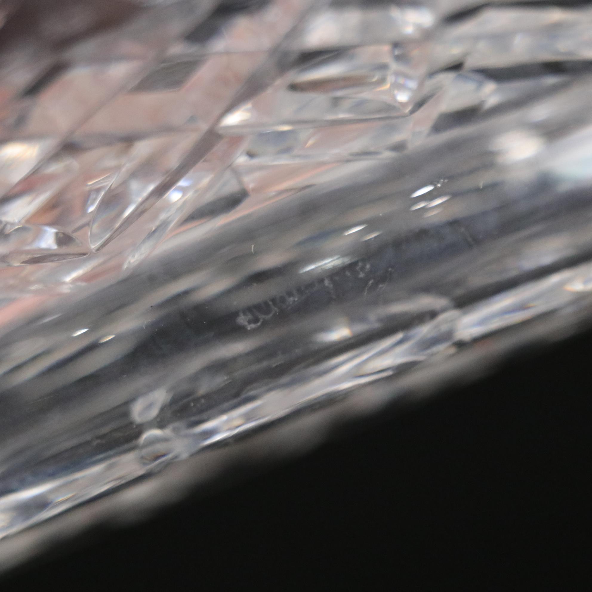 Waterford Cut Crystal Mini "Lismore" Ships Decanter with Stopper