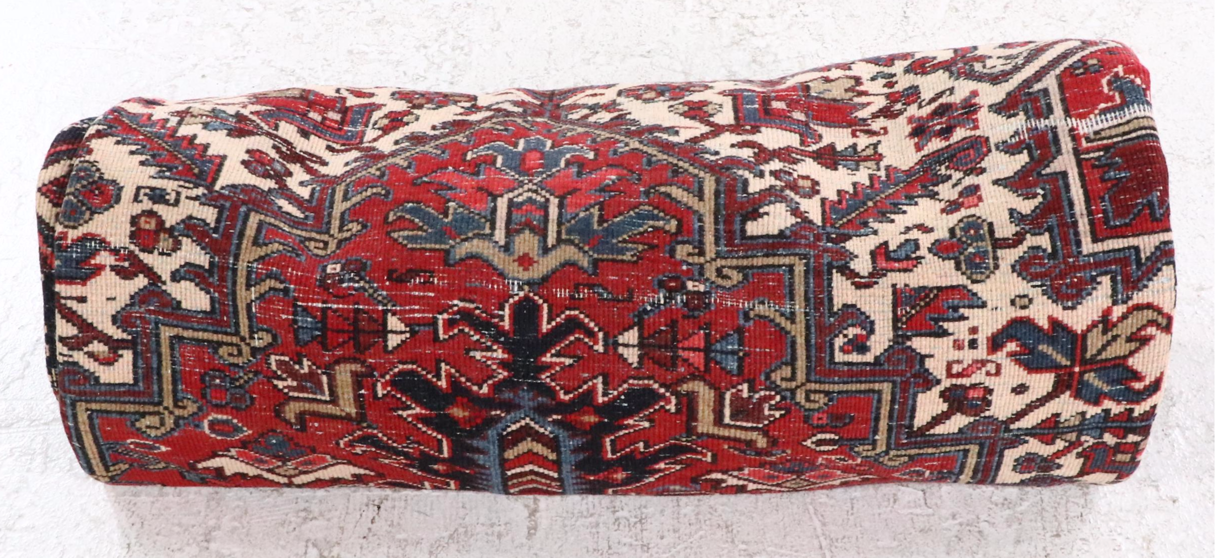 9'3 x 11'9 Hand-Knotted Persian Heriz Area Rug