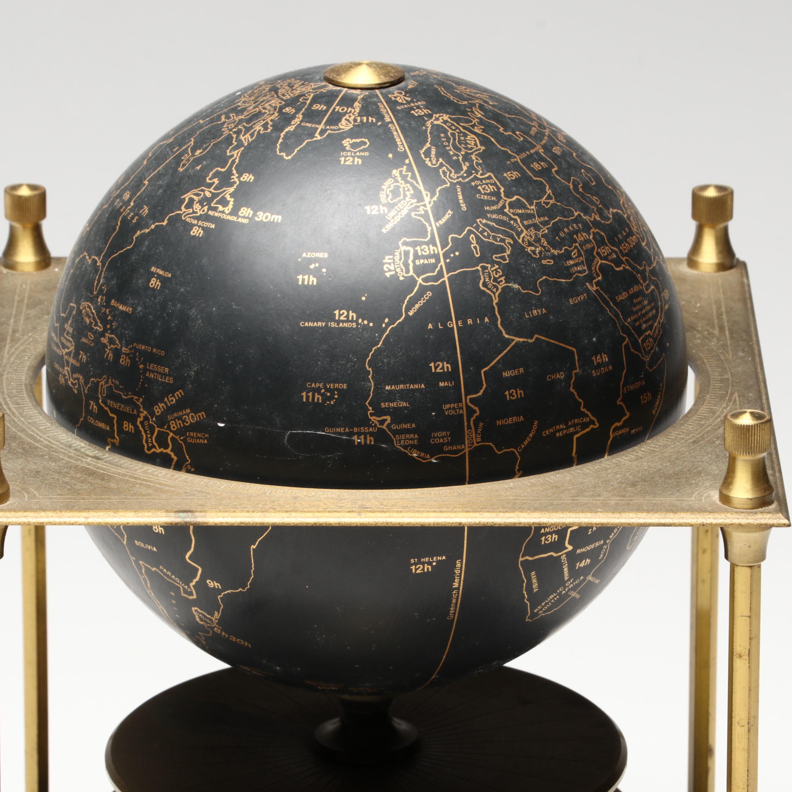 Royal Geographical Society World Clock, 1979
