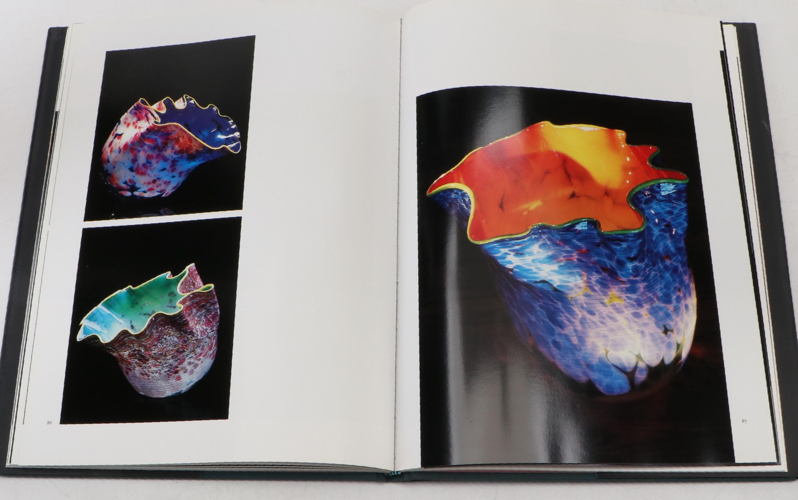 Signed First Edition "Chihuly: Color, Glass and Form" by Dale Chihuly, 1986