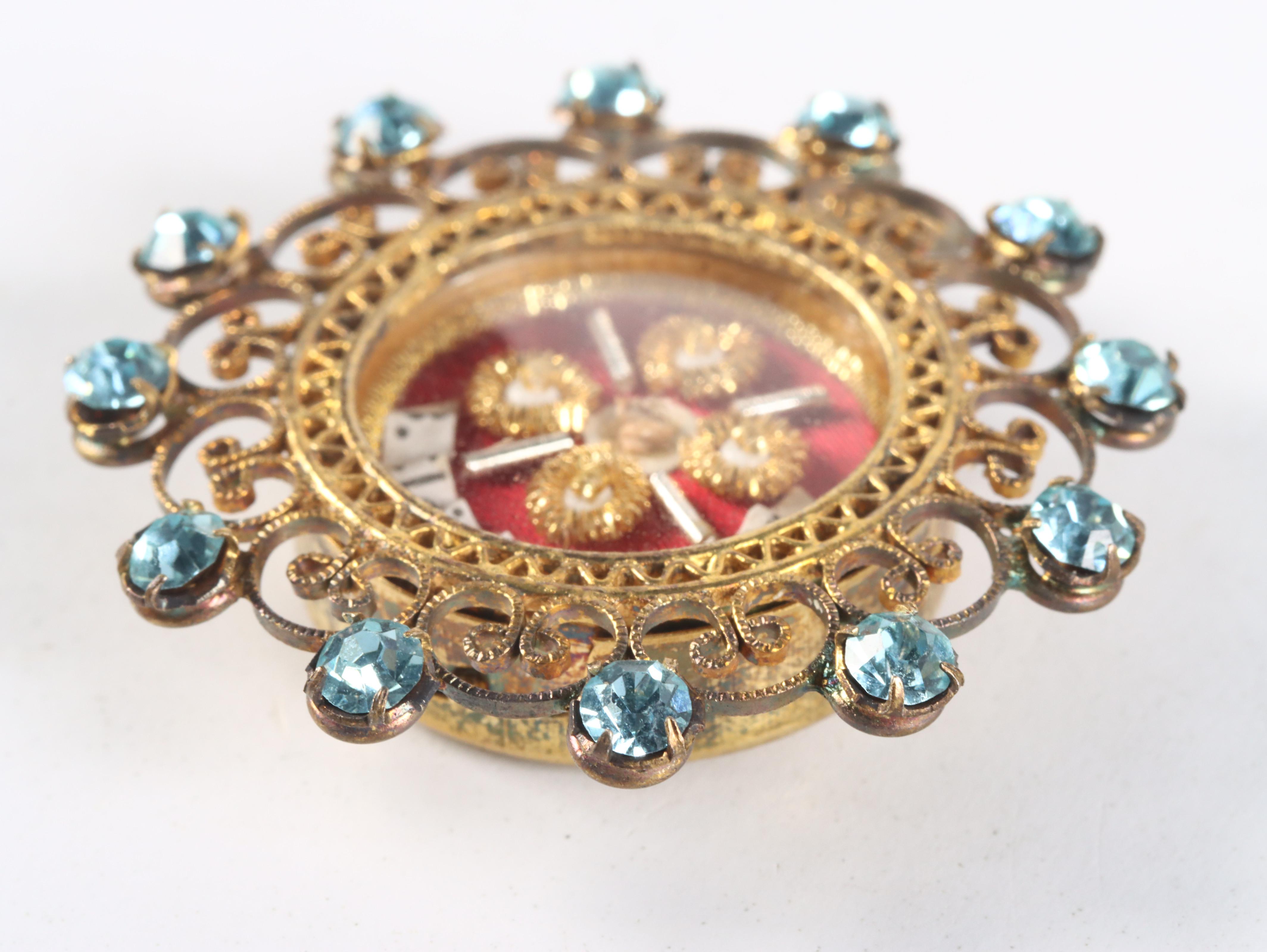 First Class Relic of Saint Clelia Barbieri in Reliquary with Seal