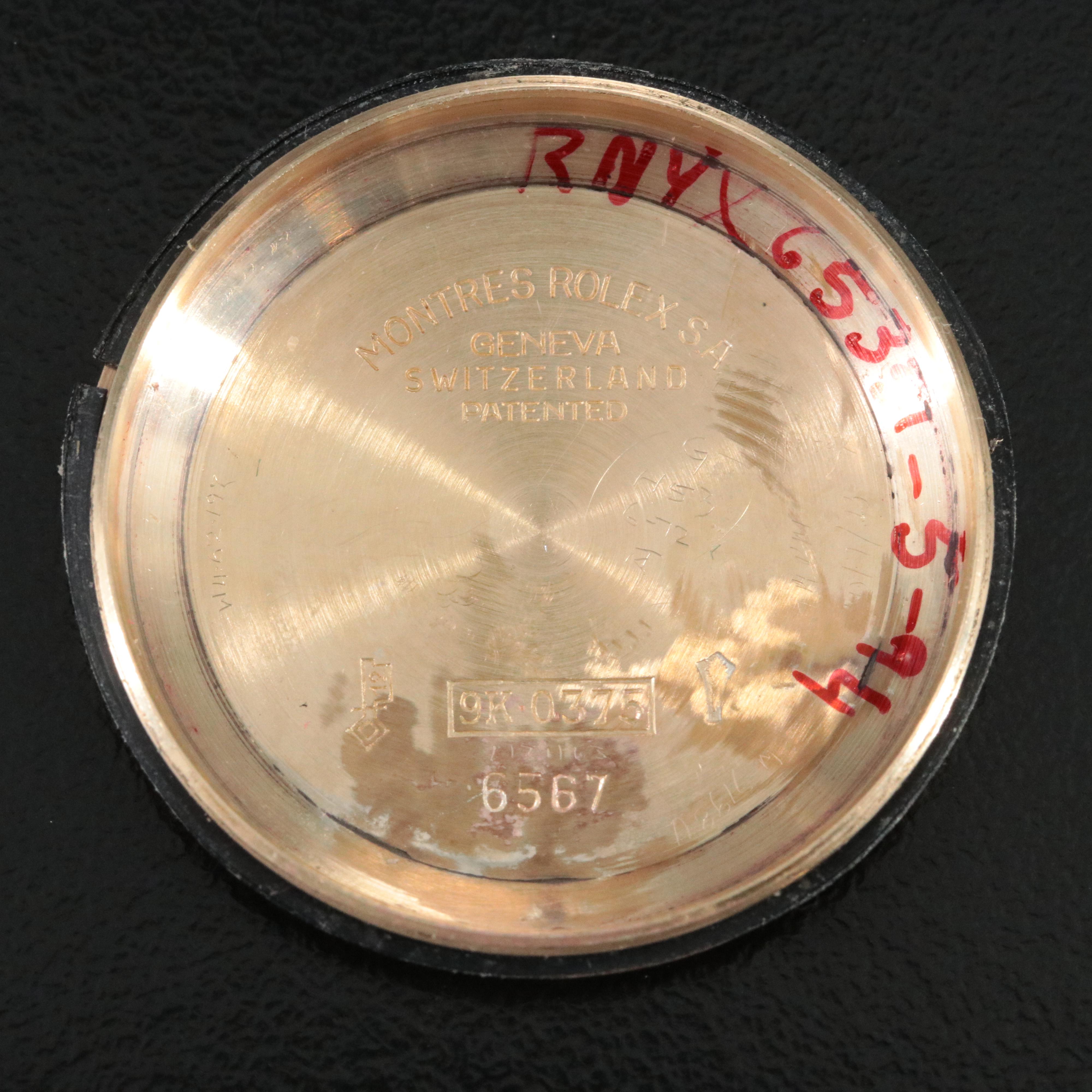 9K Rolex Oyster Perpetual Vintage Watch