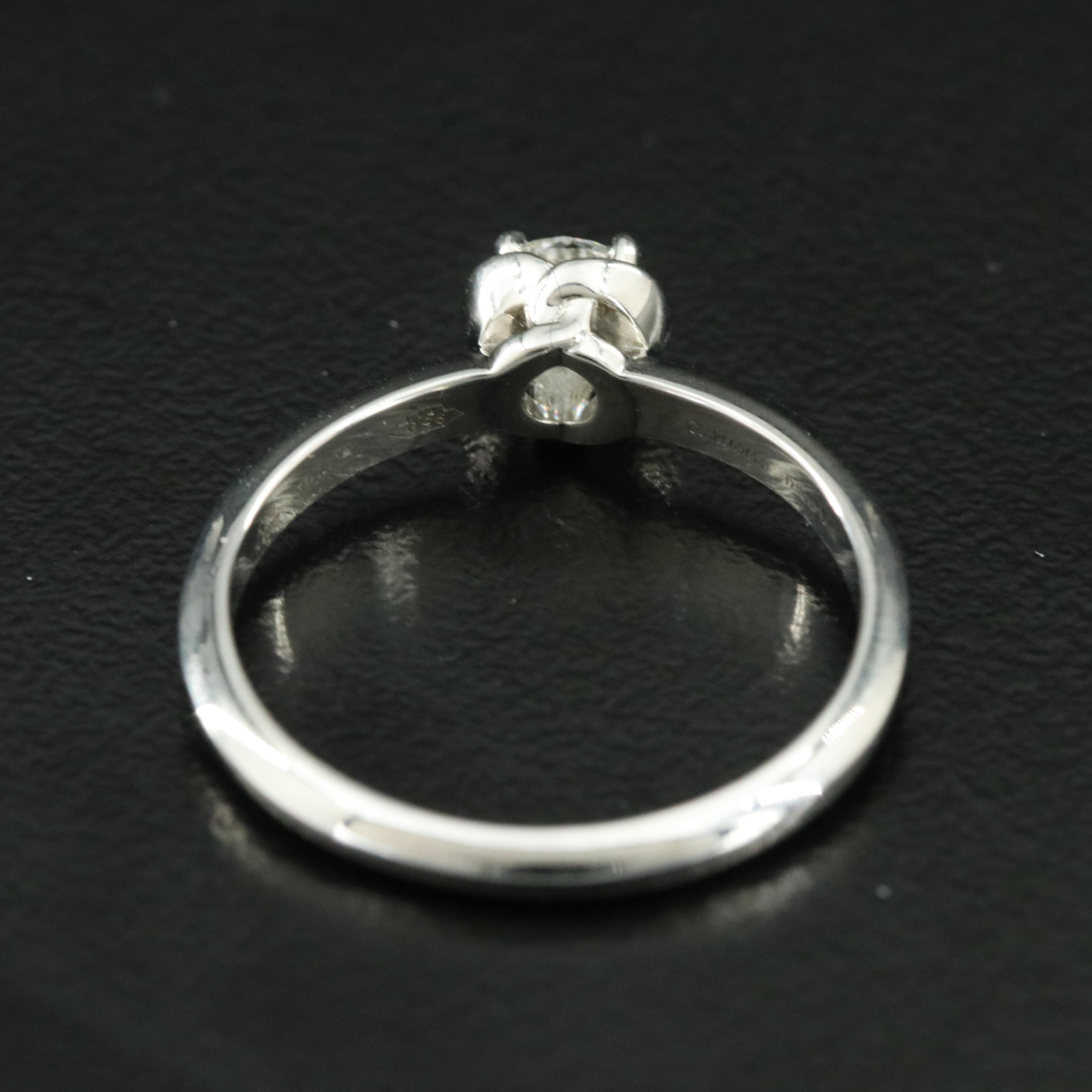 Bulgari BVLGARI Incontro D'Amore Platinum 0.33 CT Ring with GIA Dossier