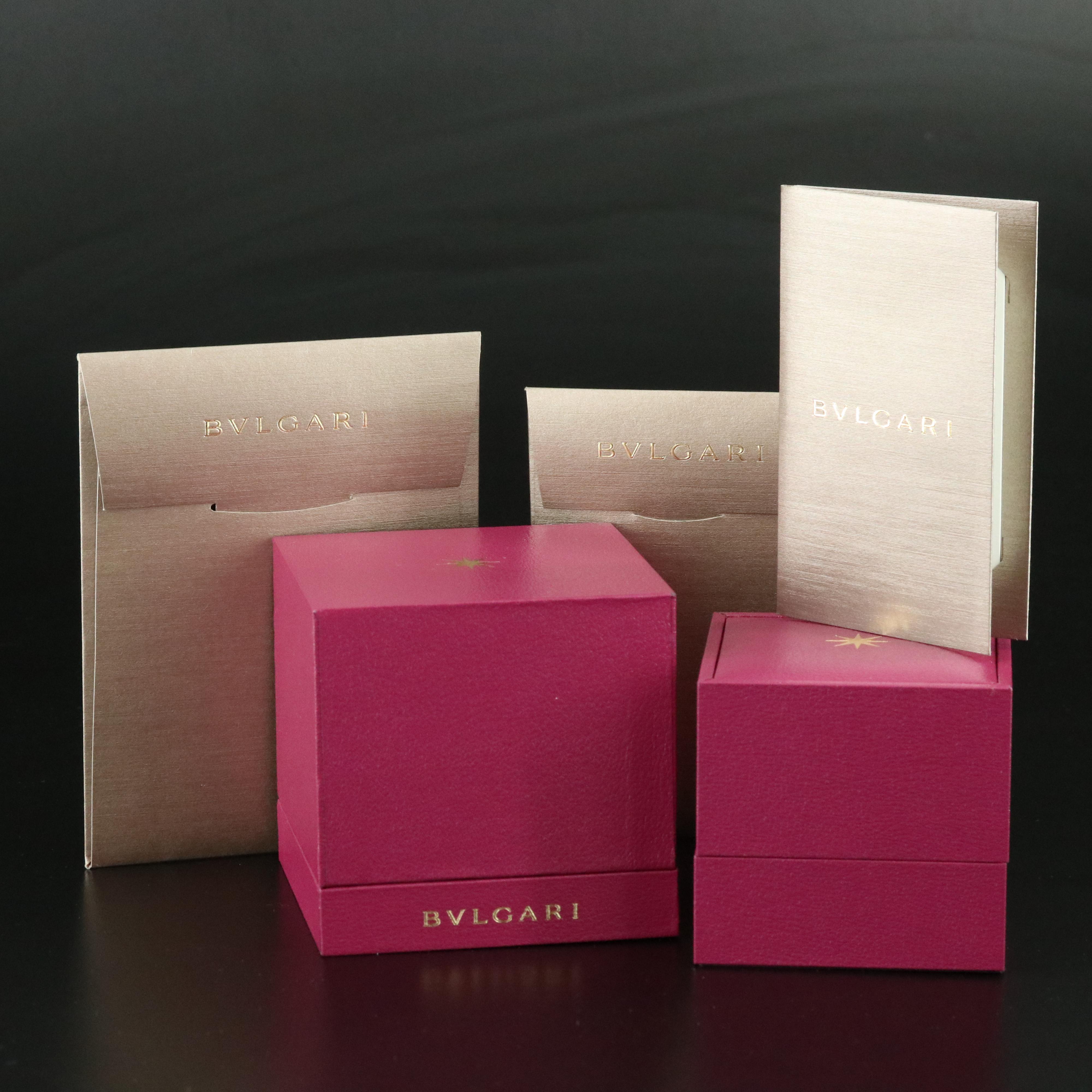 Bulgari BVLGARI Incontro D'Amore Platinum 0.33 CT Ring with GIA Dossier