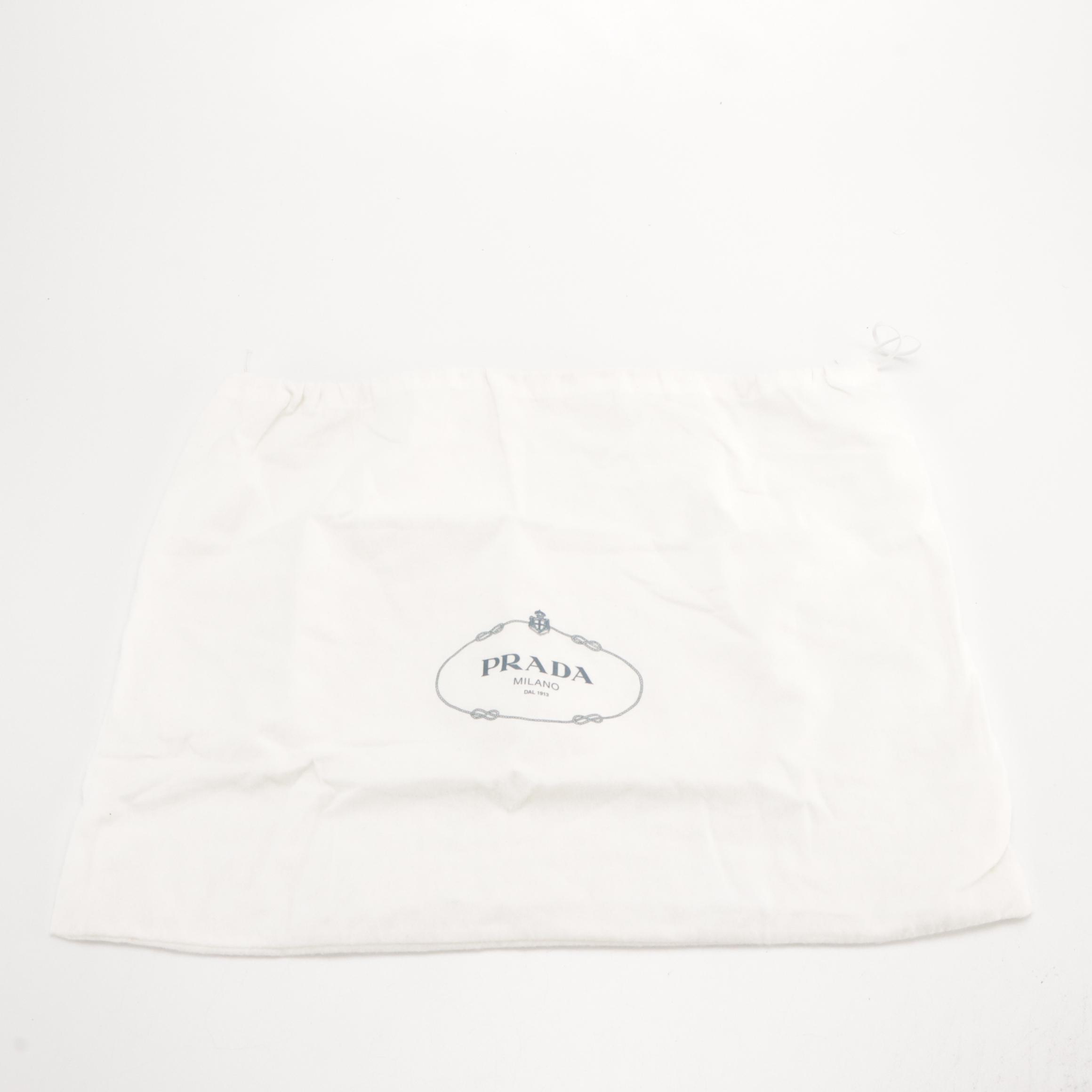 Prada Zipper Tote in Black Tessuto Nylon