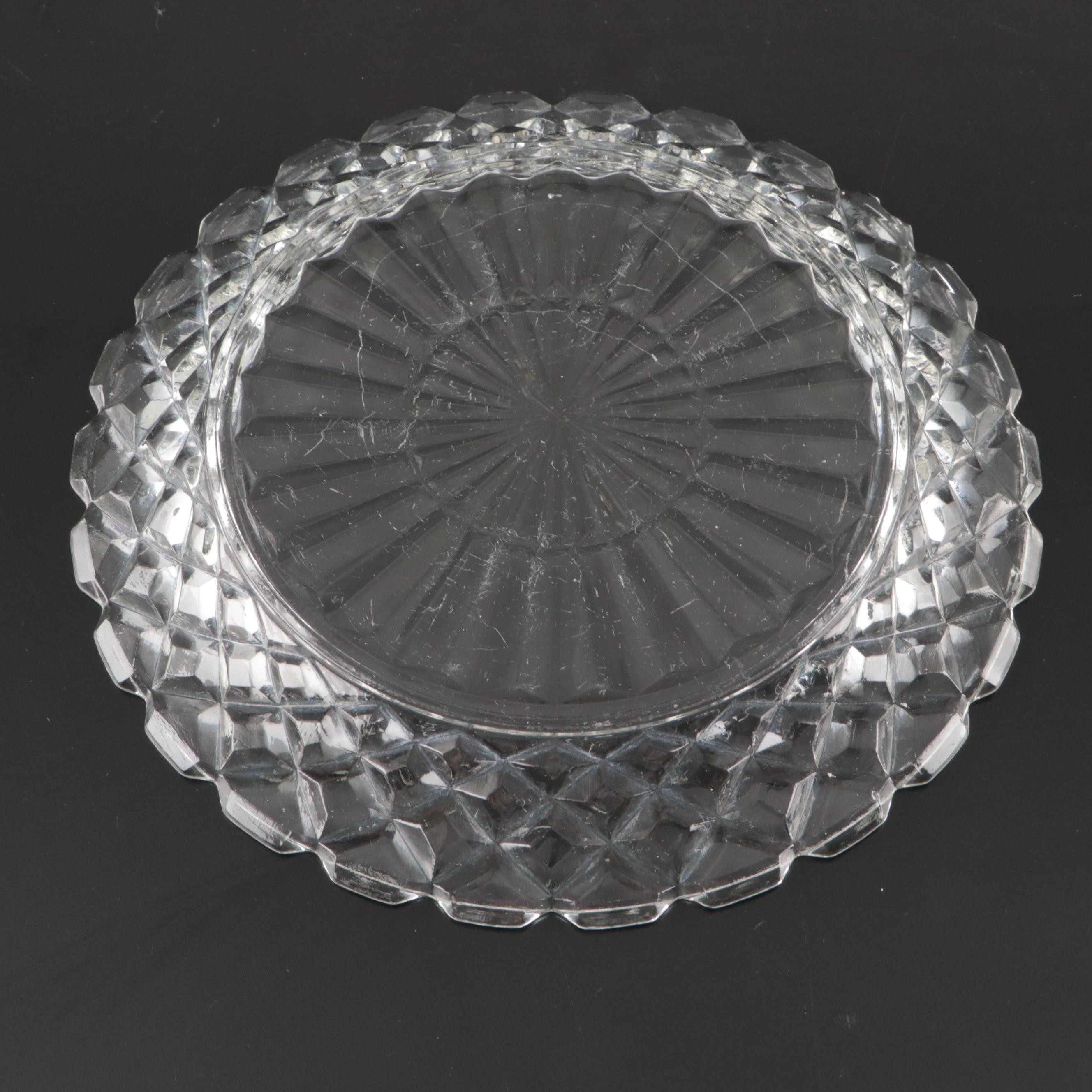 Fostoria "American Clear" with Anchor Hocking "Waterford" Tableware