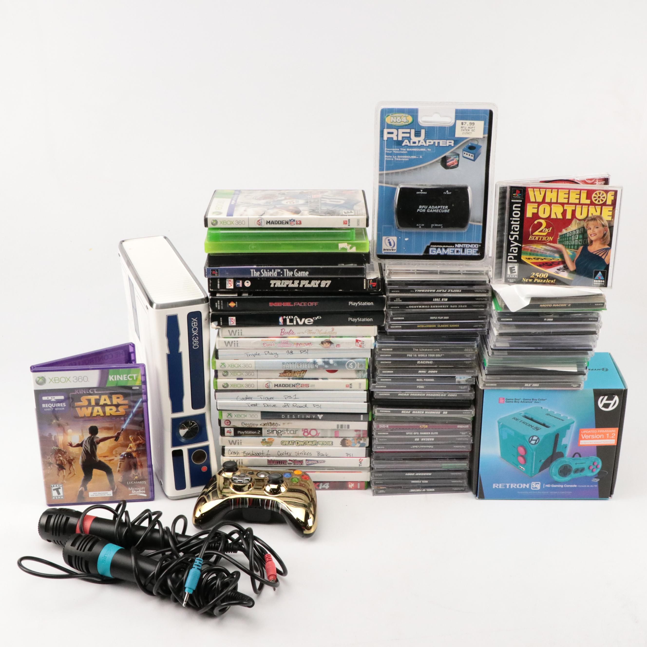 "Star Wars" Kinect Xbox 360 Bundle with PlayStation  Games and More