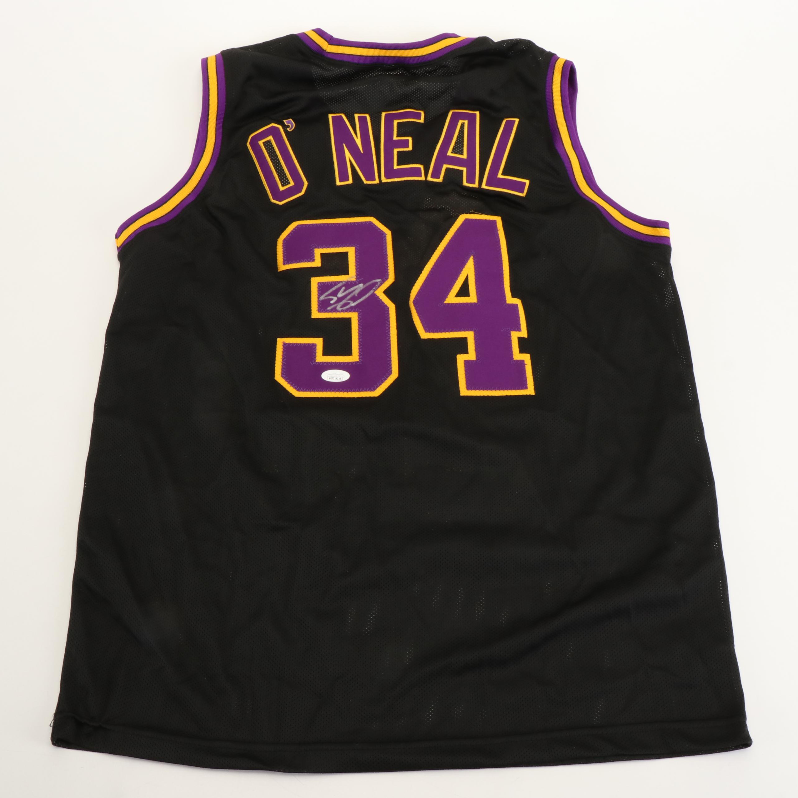 Shaquille O’Neal Signed Los Angeles Lakers Basketball Jersey, JSA