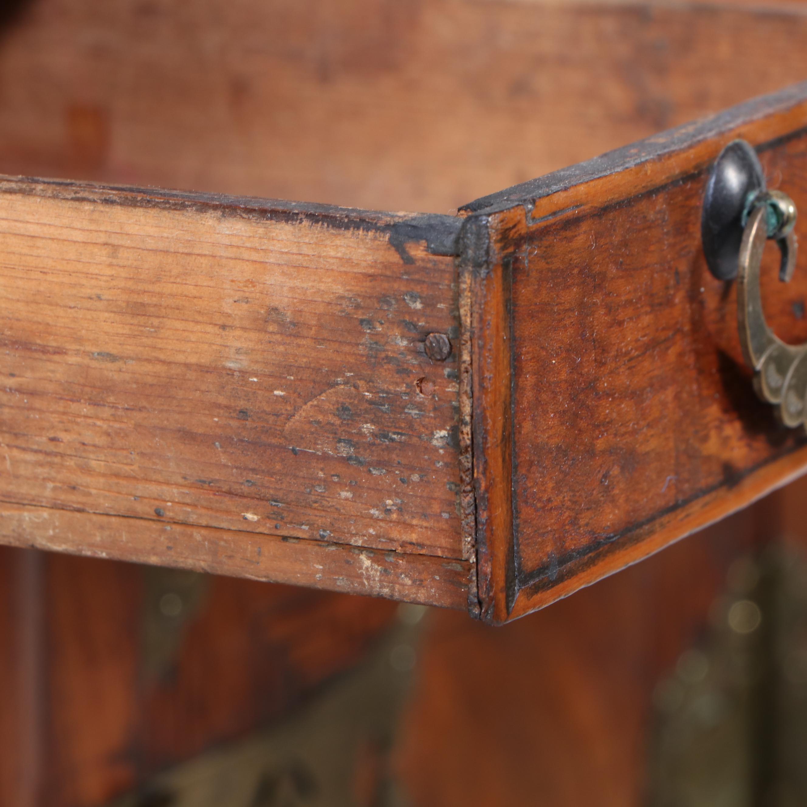 Korean Elm and Brass Chest on Chest