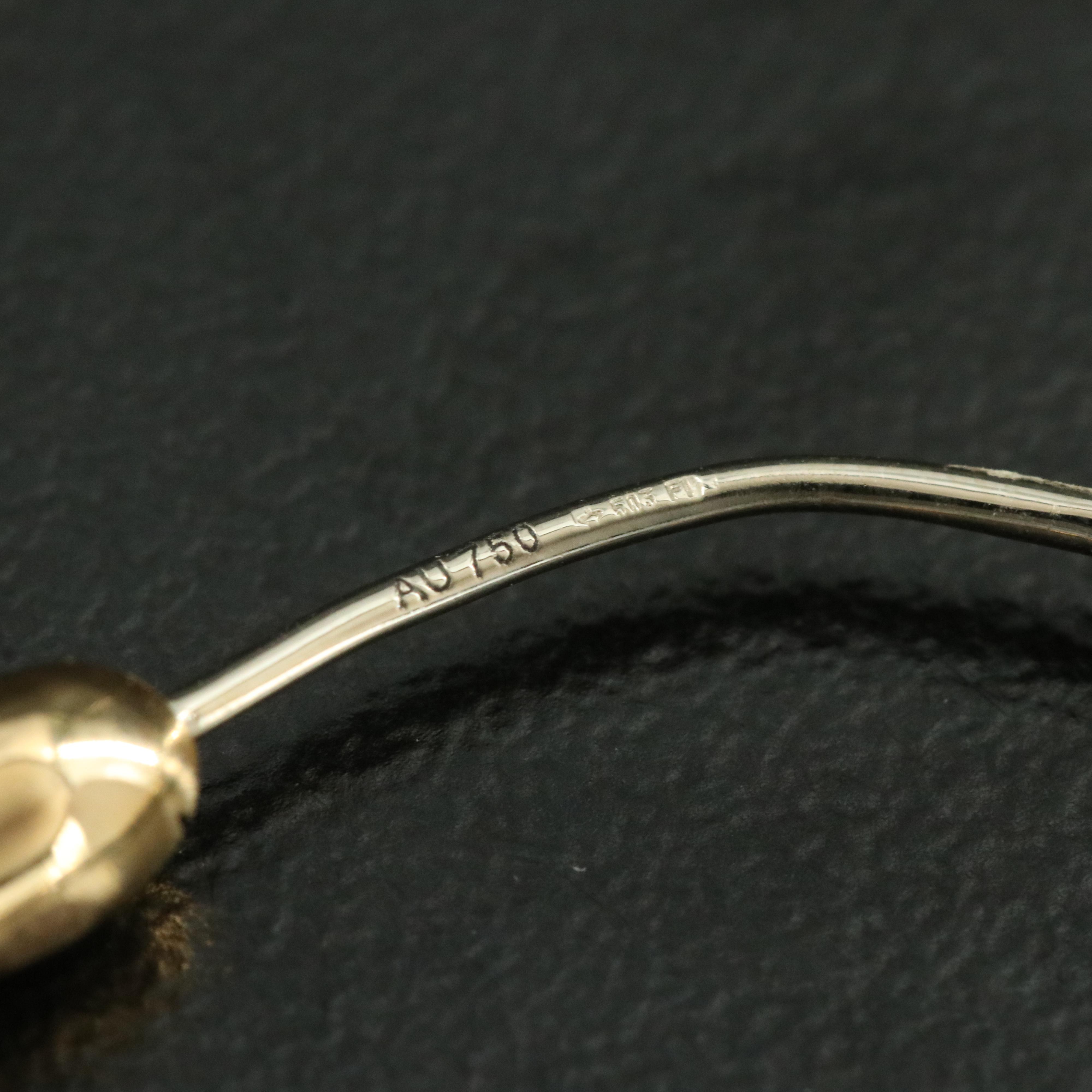 Gucci 18K Large Bamboo Hoop Earrings