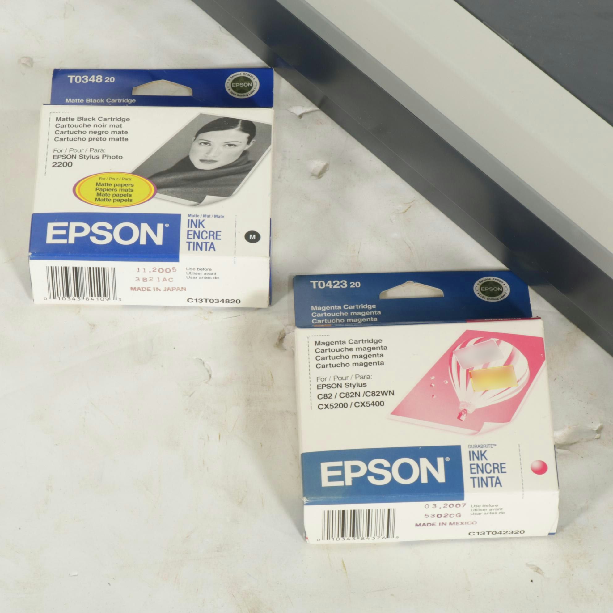 Epson Stylus C82 Ink Jet Printer with Microtek Scanner & Ink Cartridges