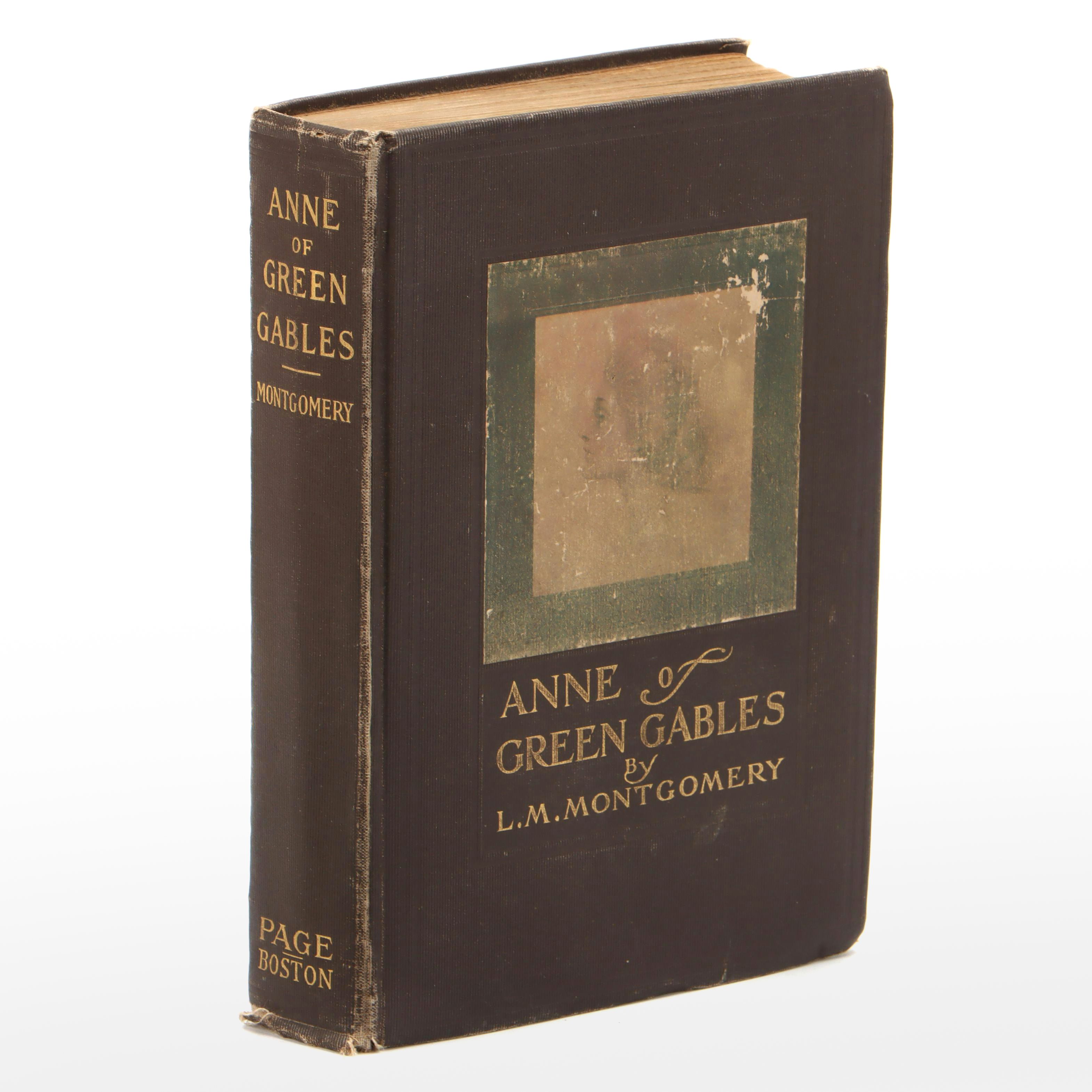 First Edition, First Printing "Anne of Green Gables" by Lucy M. Montgomery, 1908