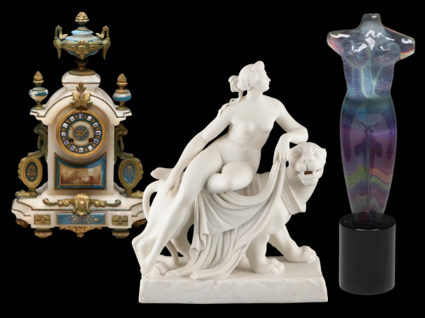 From the Significant Collection of an Italian Art Dealer: Classical Sculpture, Art Glass & Porcelain