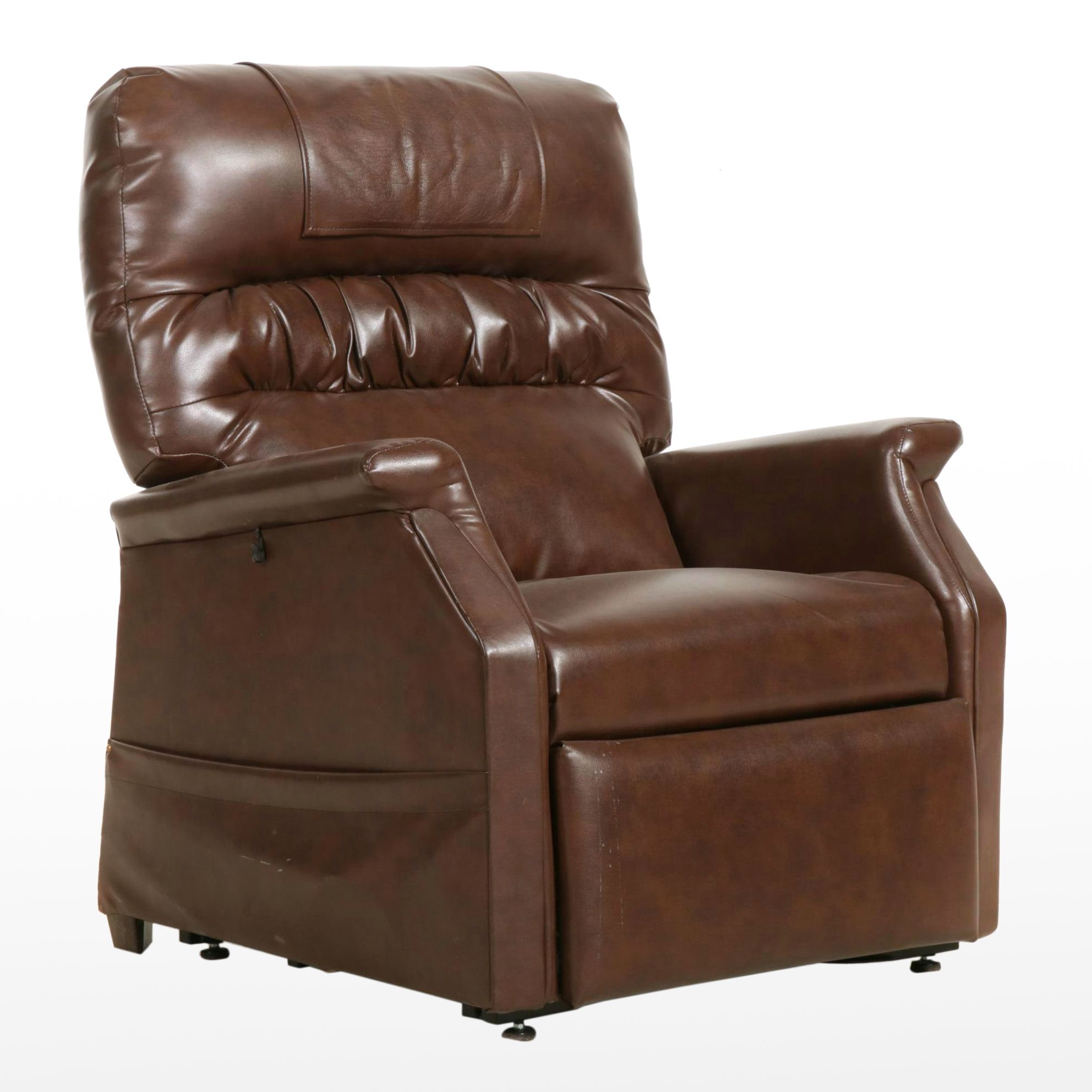 Golden Power Lift and Recliner Chair with Faux Leather Upholstery