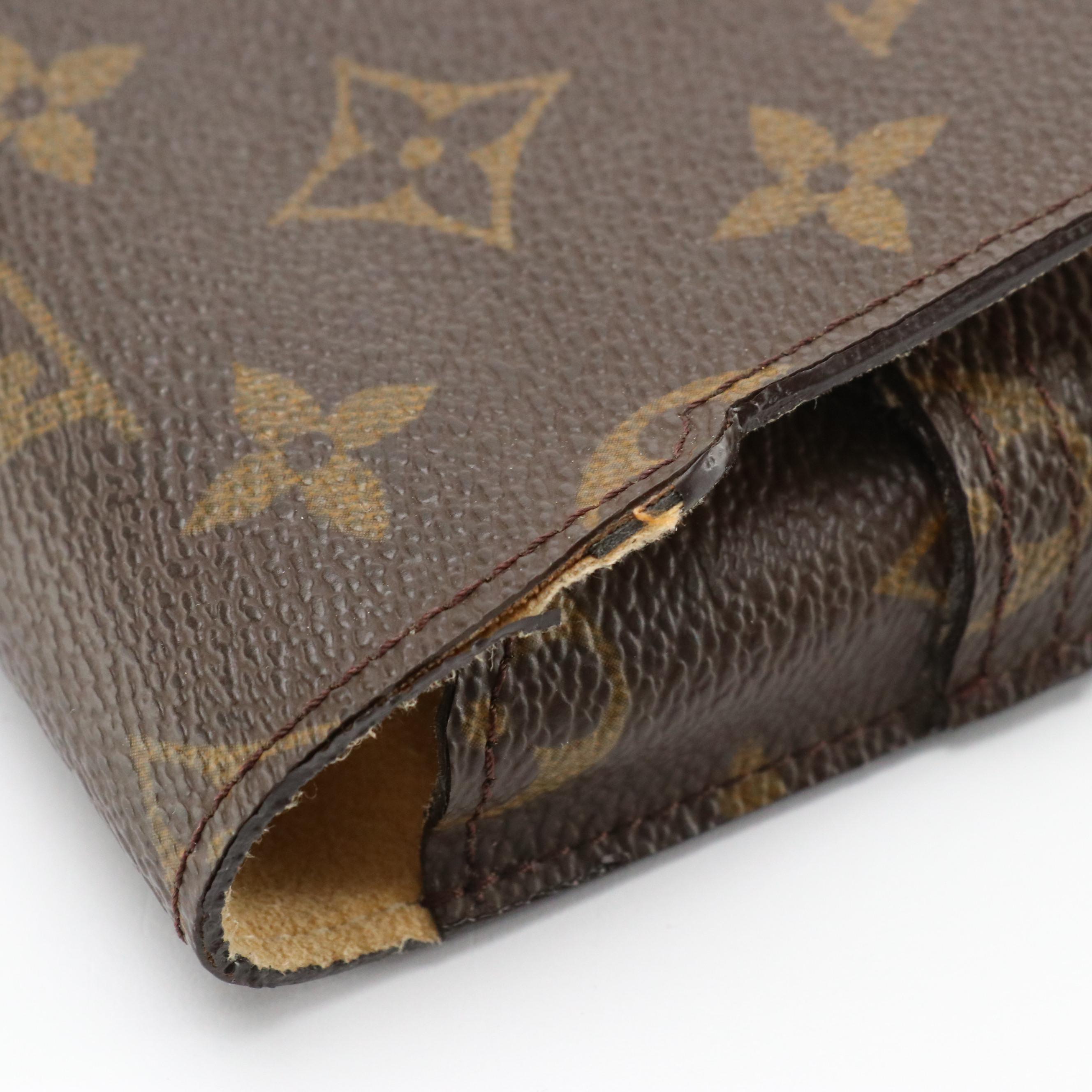 Louis Vuitton Soft Eyeglass Case in Monogram Canvas with Microfiber Liner