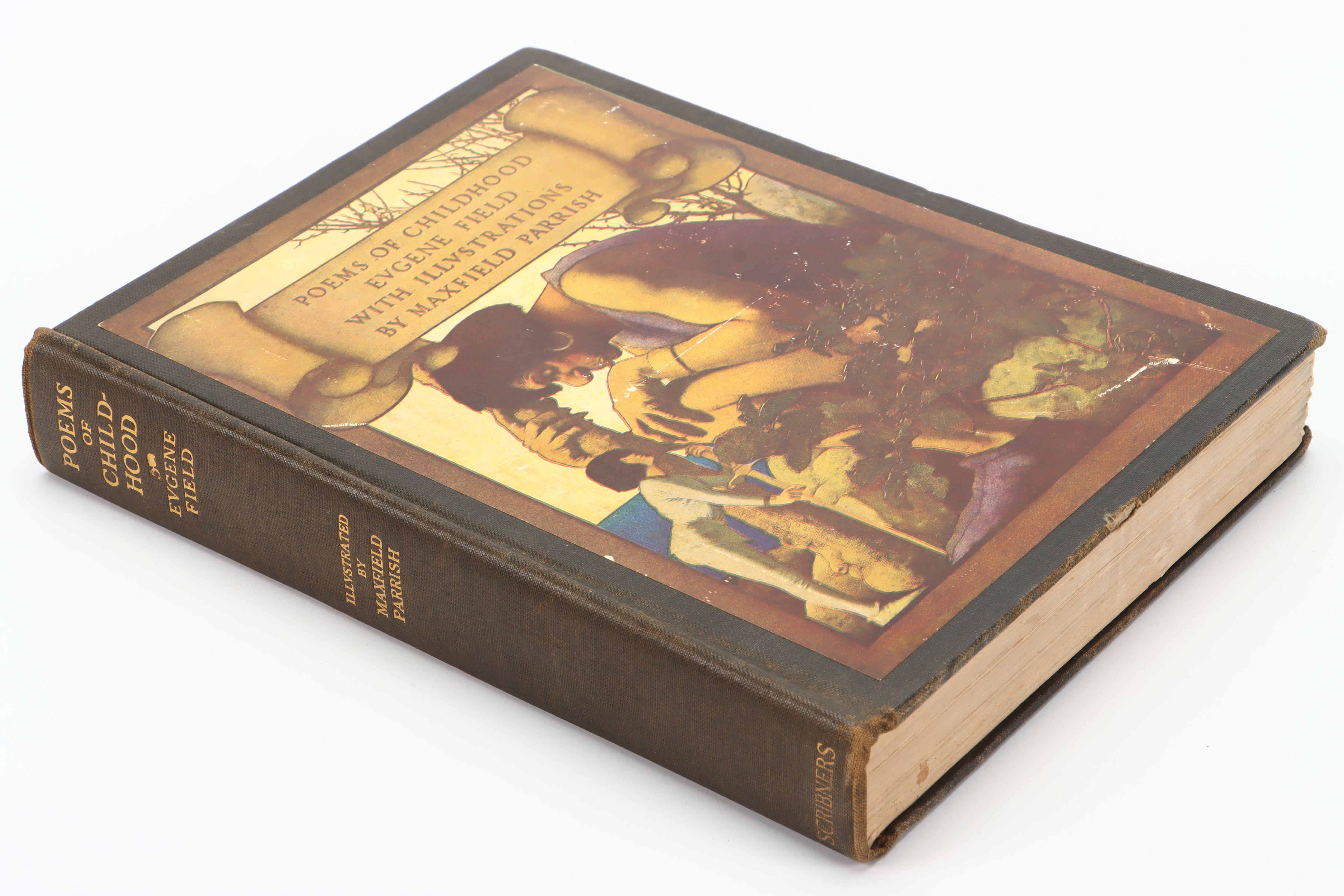 Maxfield Parrish Illustrated First Edition "Poems of Childhood" by Eugene Field