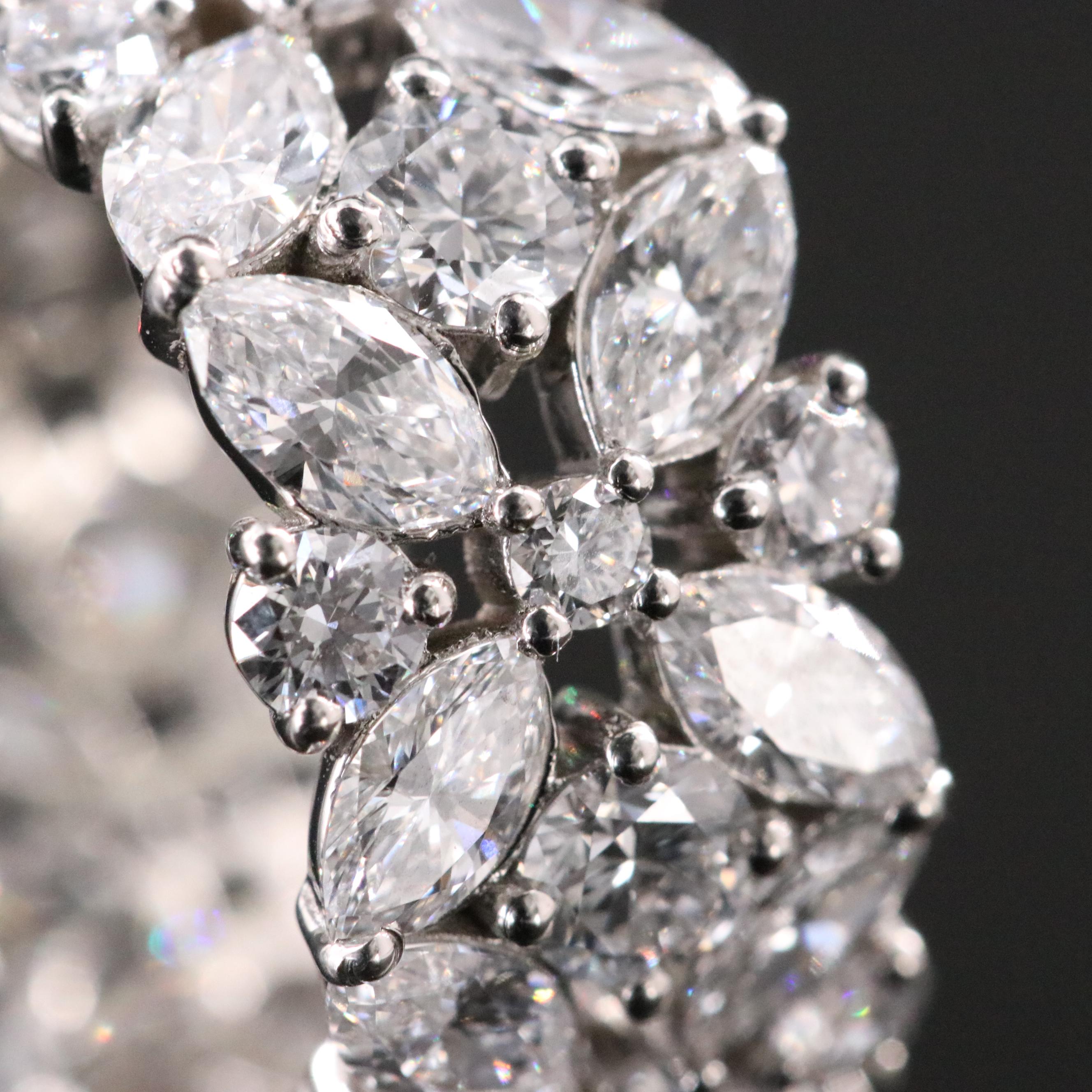 Platinum 5.96 CTW Lab Grown Diamond Eternity Band