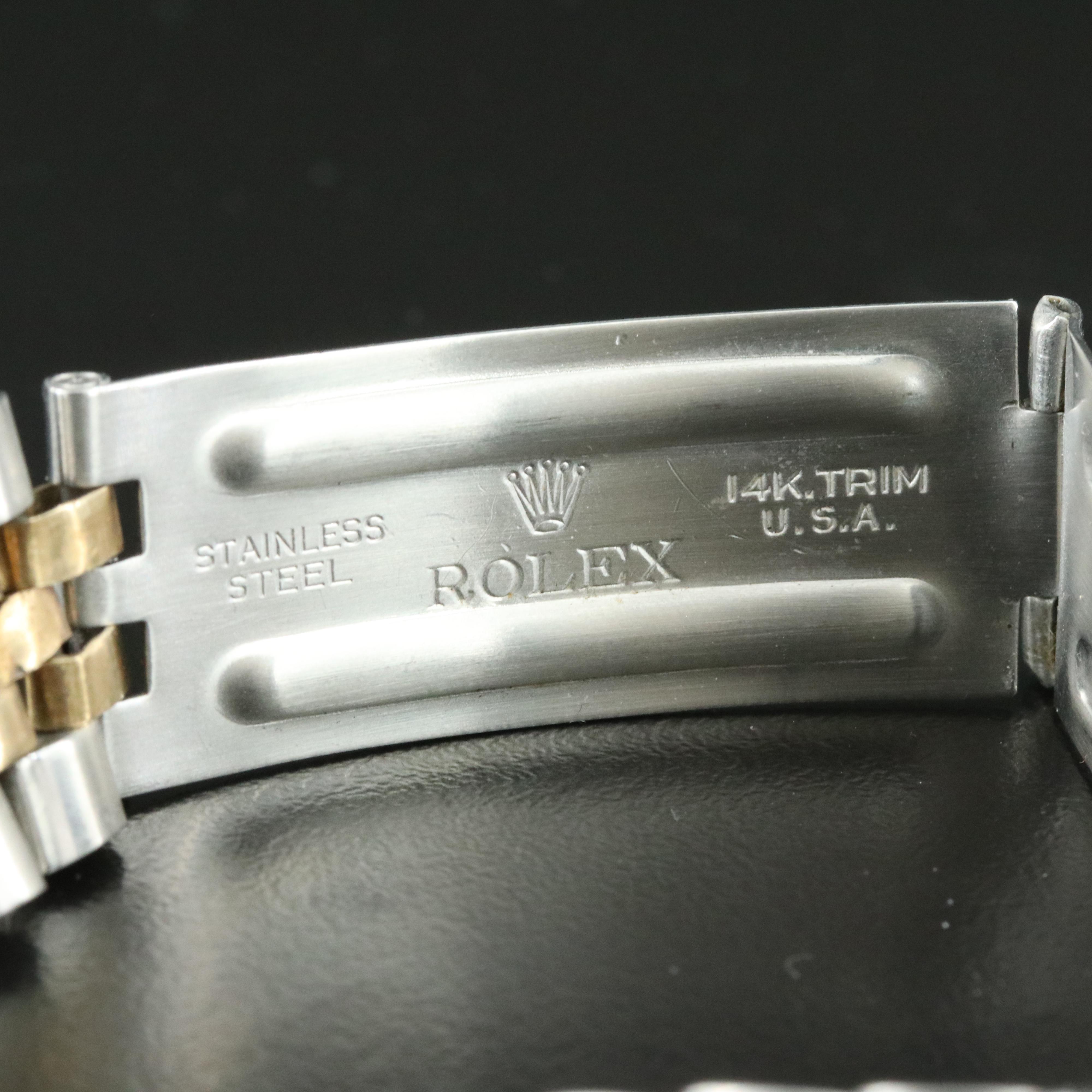 1964 Rolex Pie Pan Sigma Dial Datejust Watch