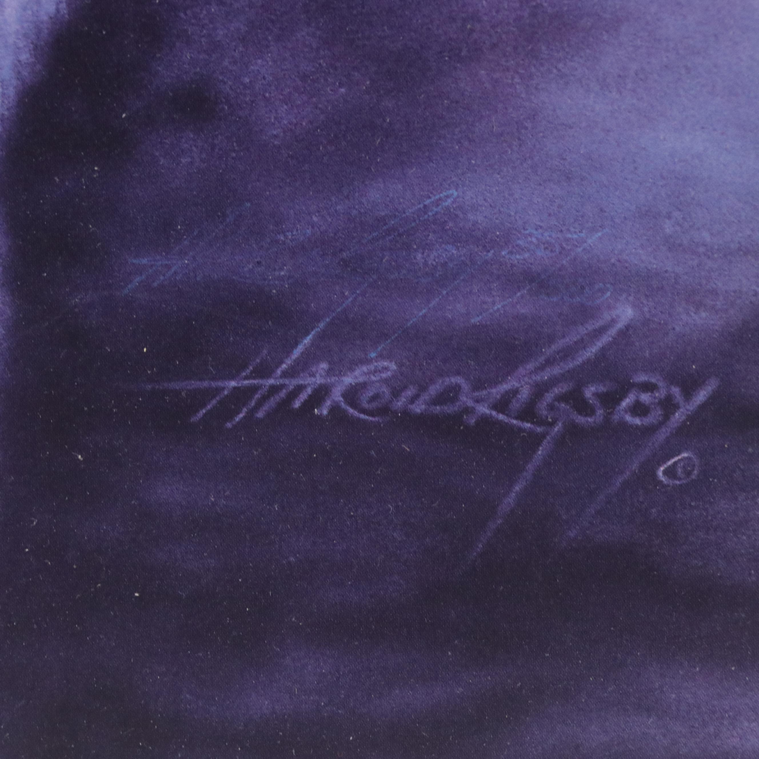 Harold Rigsby Offset Lithograph of White Bengal Tiger