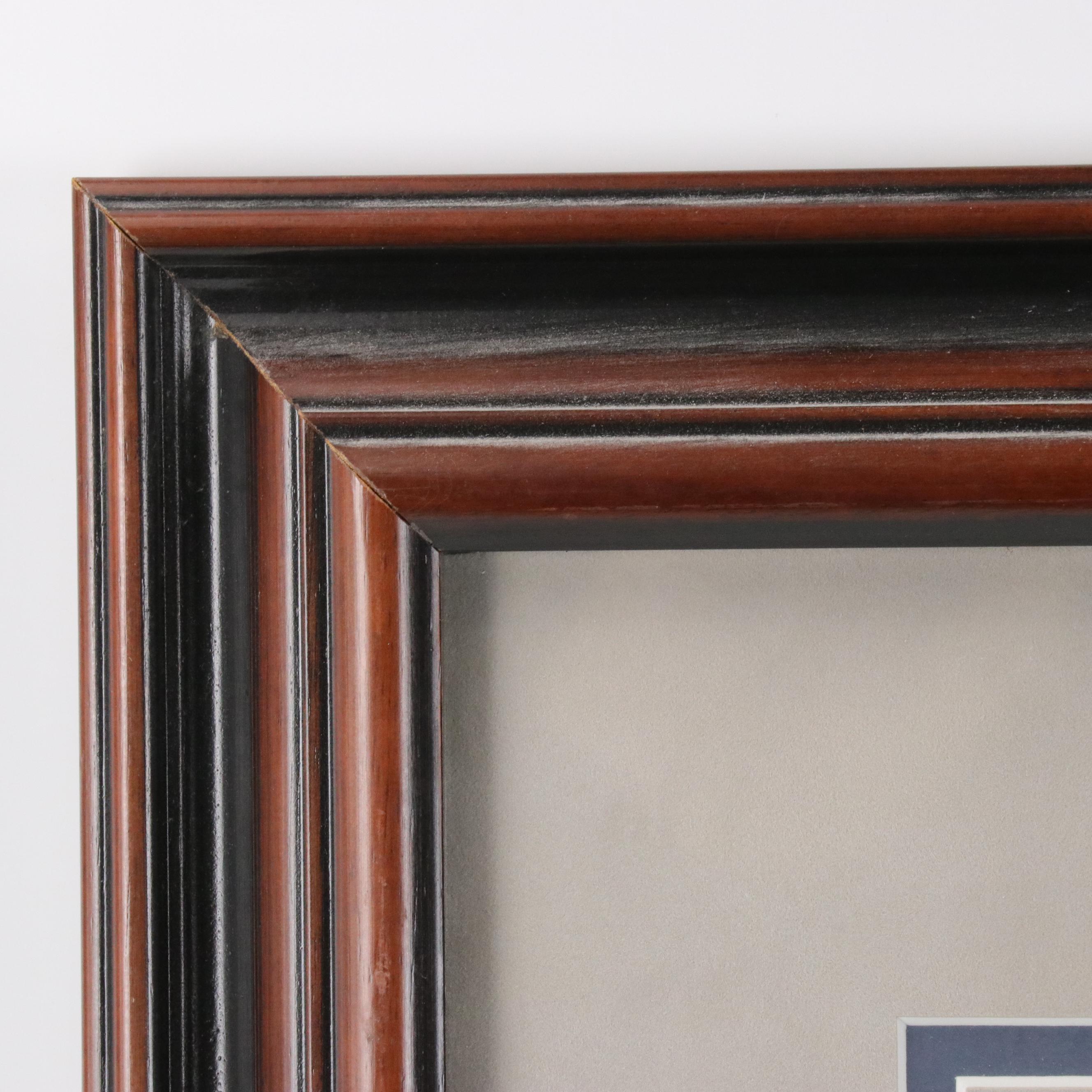 Harold Rigsby Offset Lithograph of White Bengal Tiger