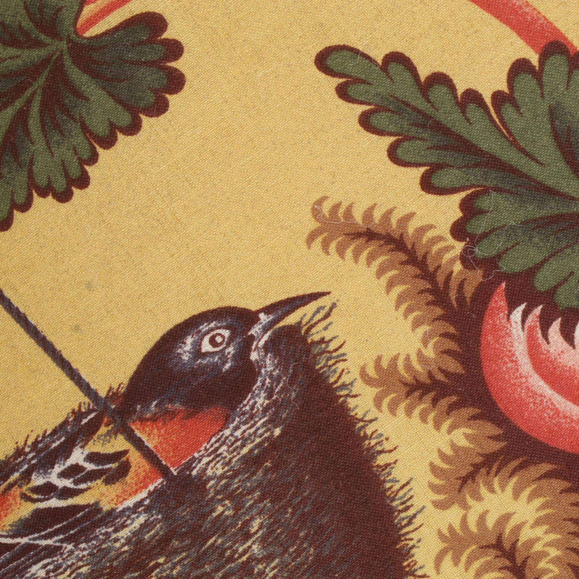 Georgian Mahogany Armchair with Custom Upholstery, Mid to Late 20th Century