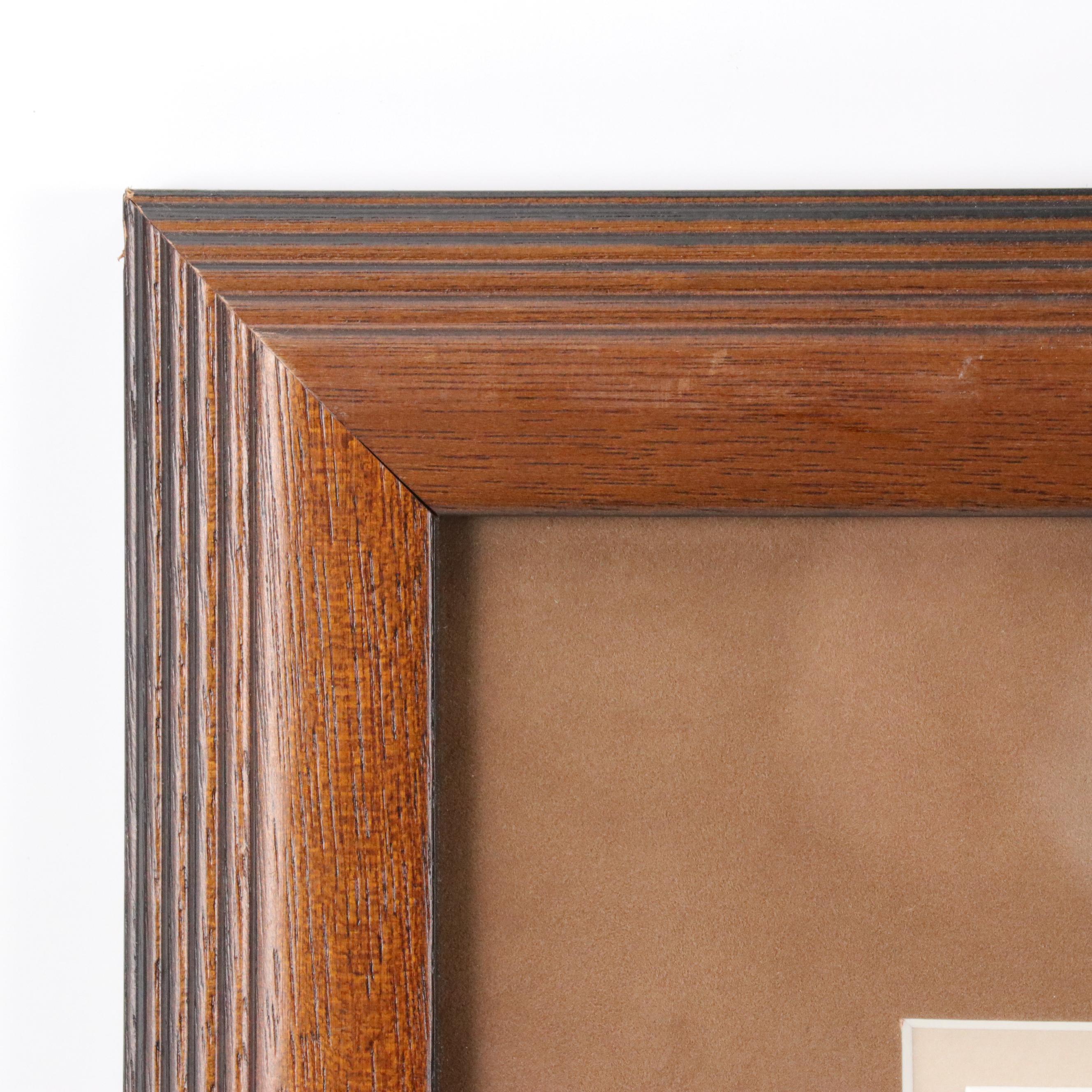 Harold Rigsby Offset Lithograph "Siblings"