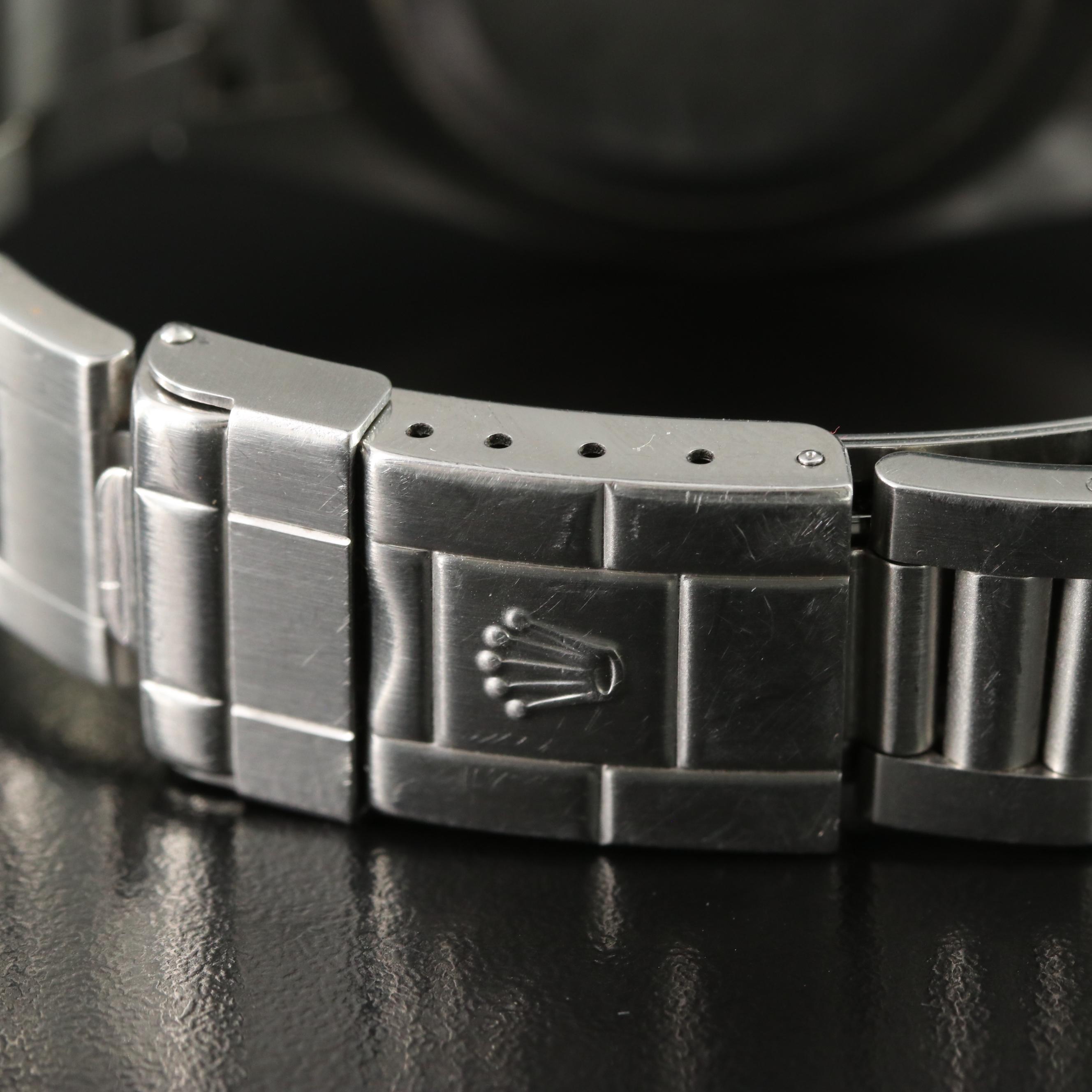 1987-1988 Rolex GMT Master II Pepsi Stainless Steel Oyster Watch