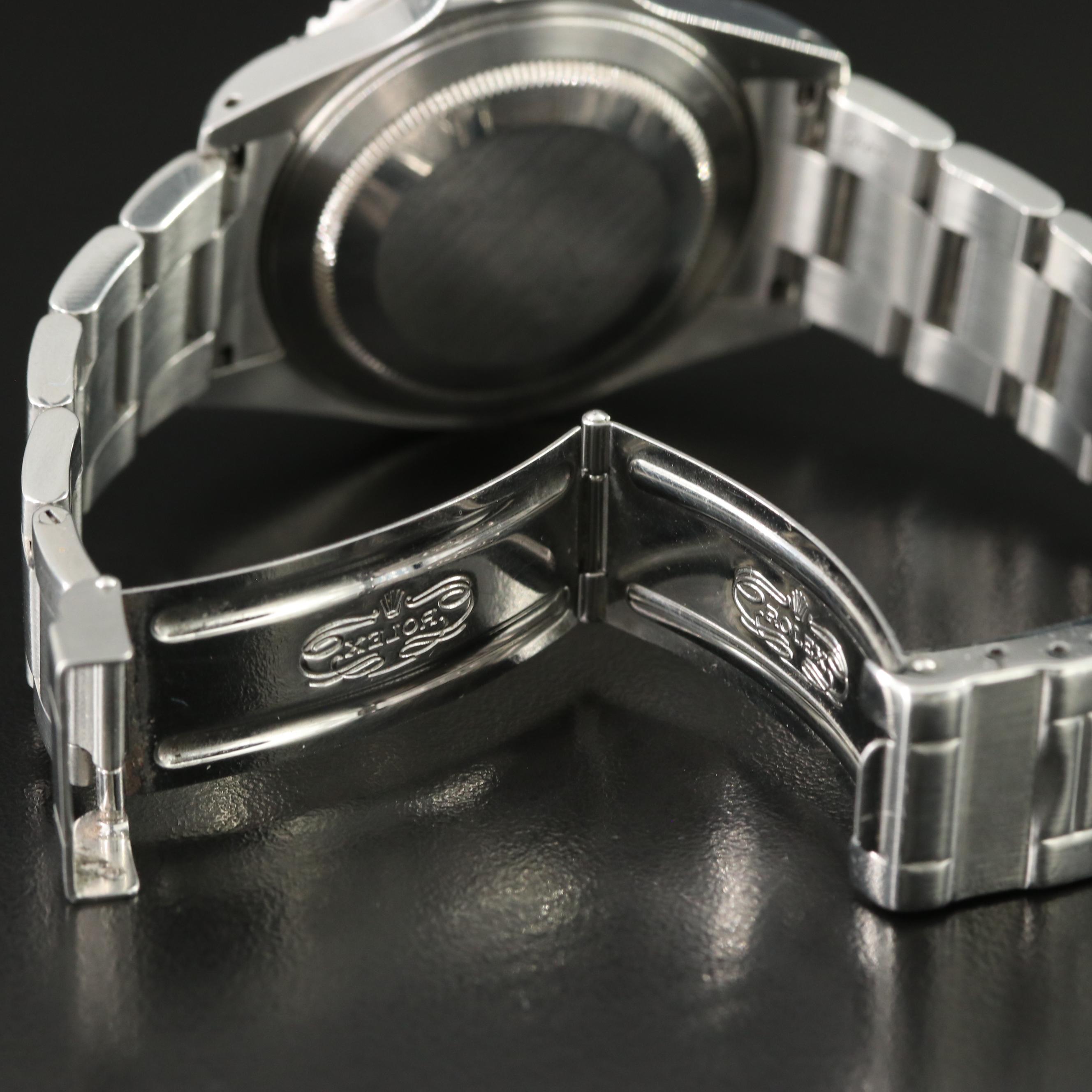 1987-1988 Rolex GMT Master II Pepsi Stainless Steel Oyster Watch