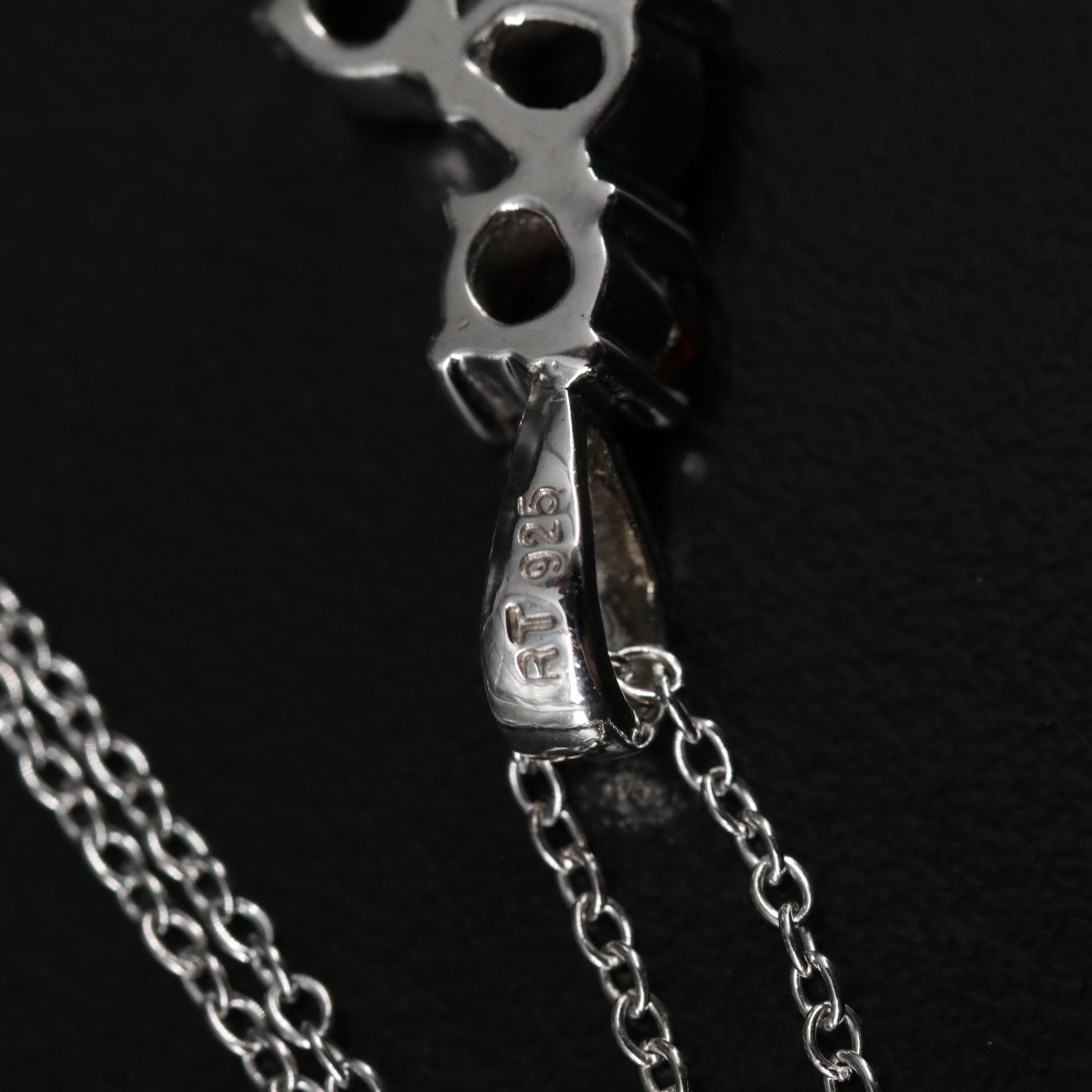 14 Assorted Sterling Silver Rings, Necklaces, Earrings, and Pendants